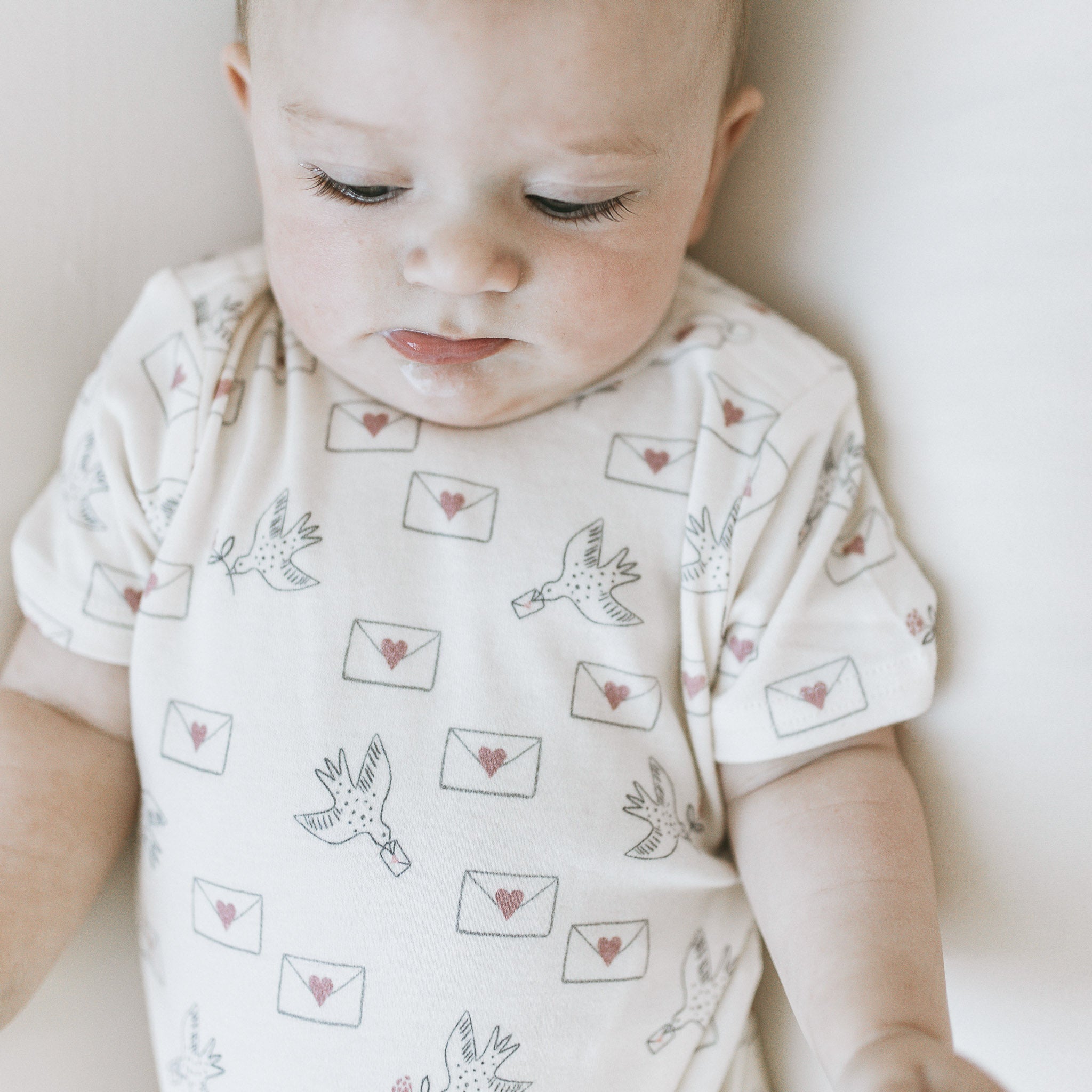 Organic Bodysuit - Love Letter