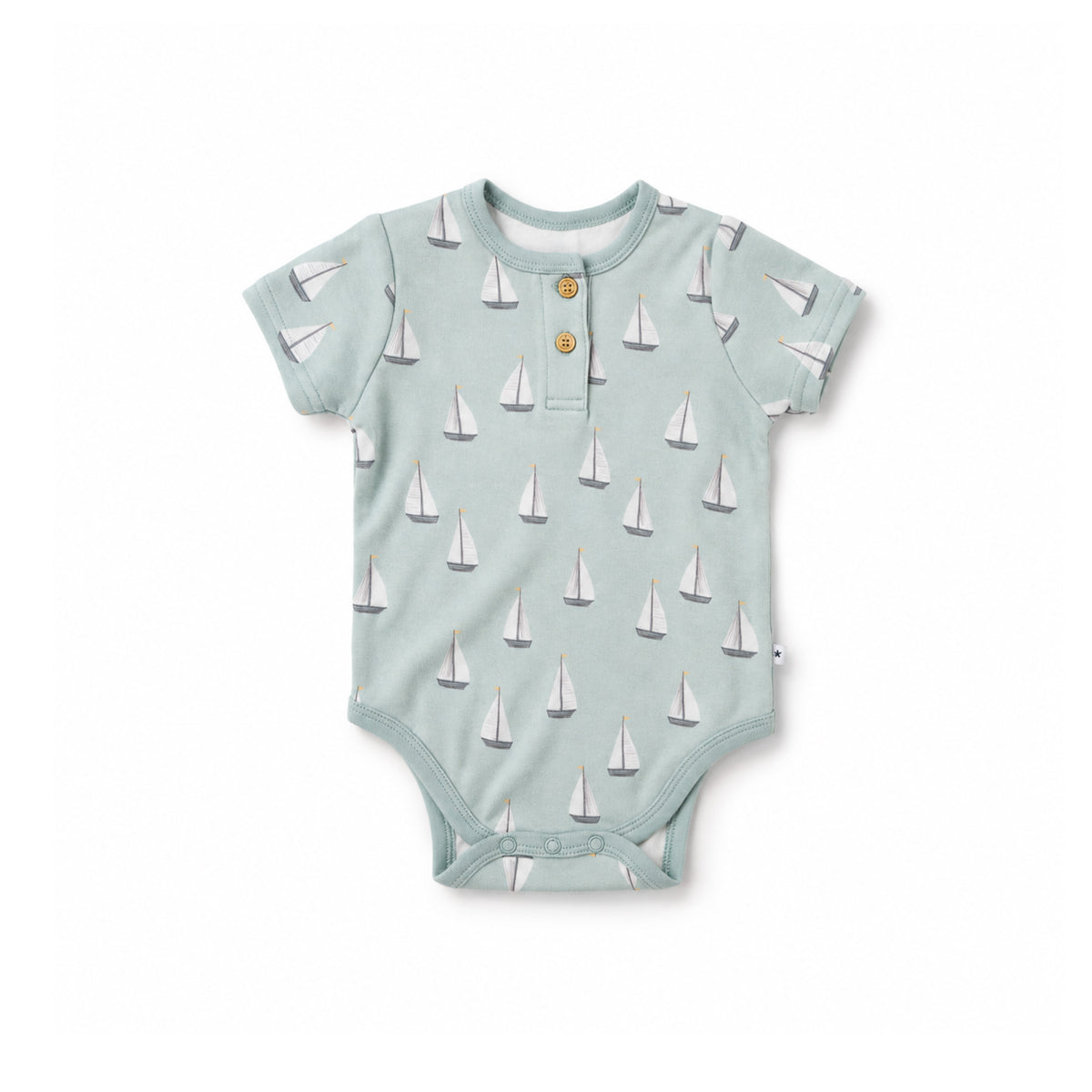 Organic Bodysuit - Sail Away
