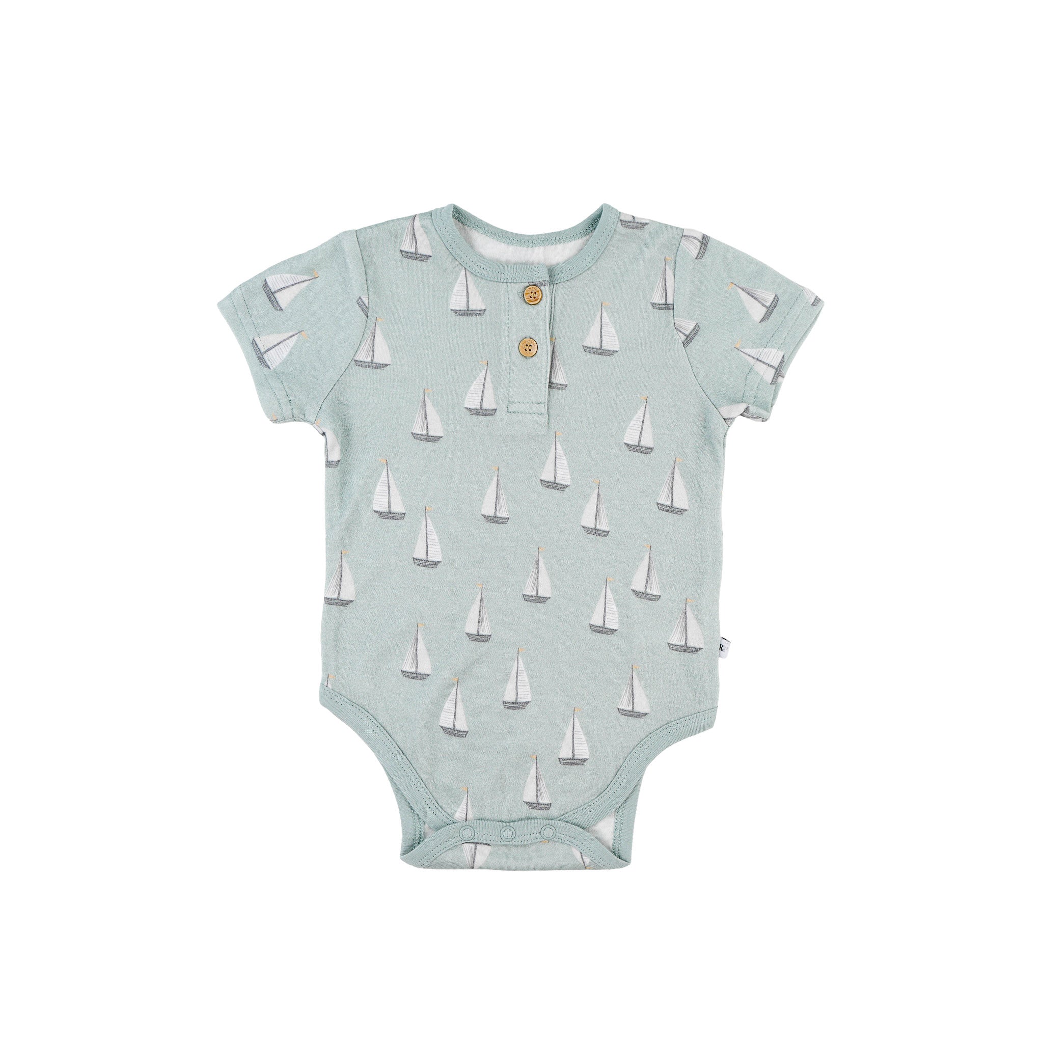 Organic Bodysuit - Sail Away