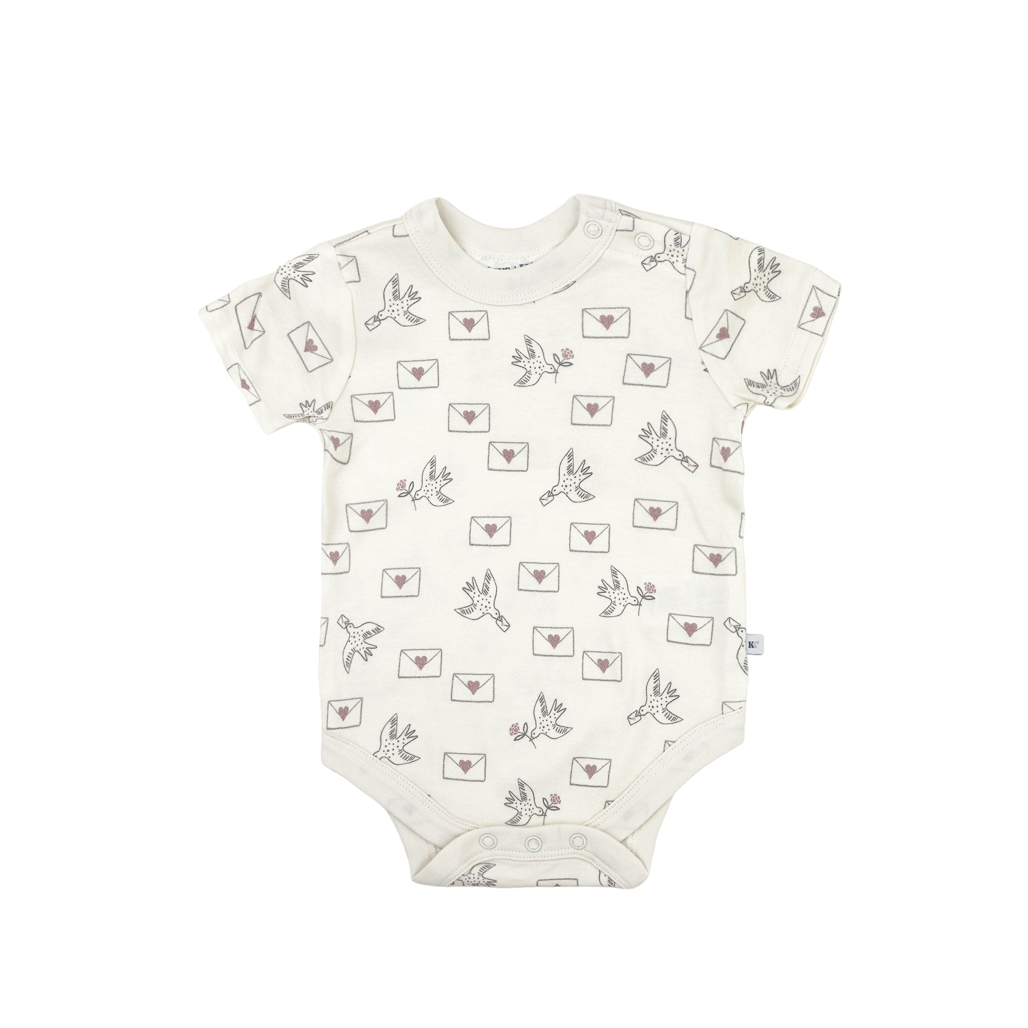 Organic Bodysuit - Love Letter