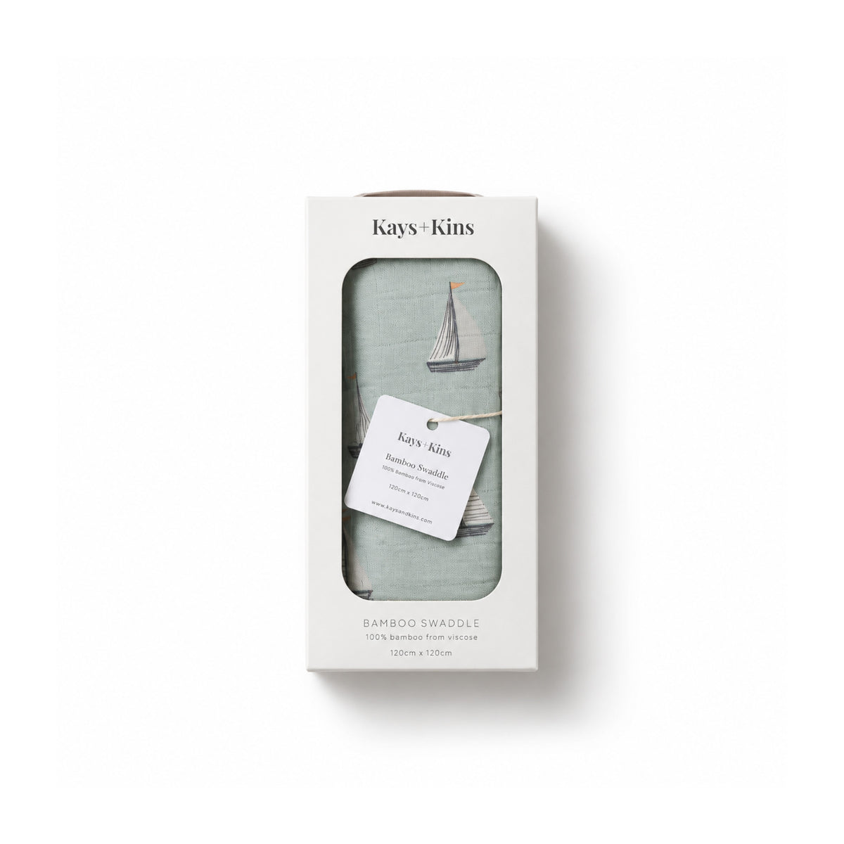 Bamboo Swaddle - Sail Away