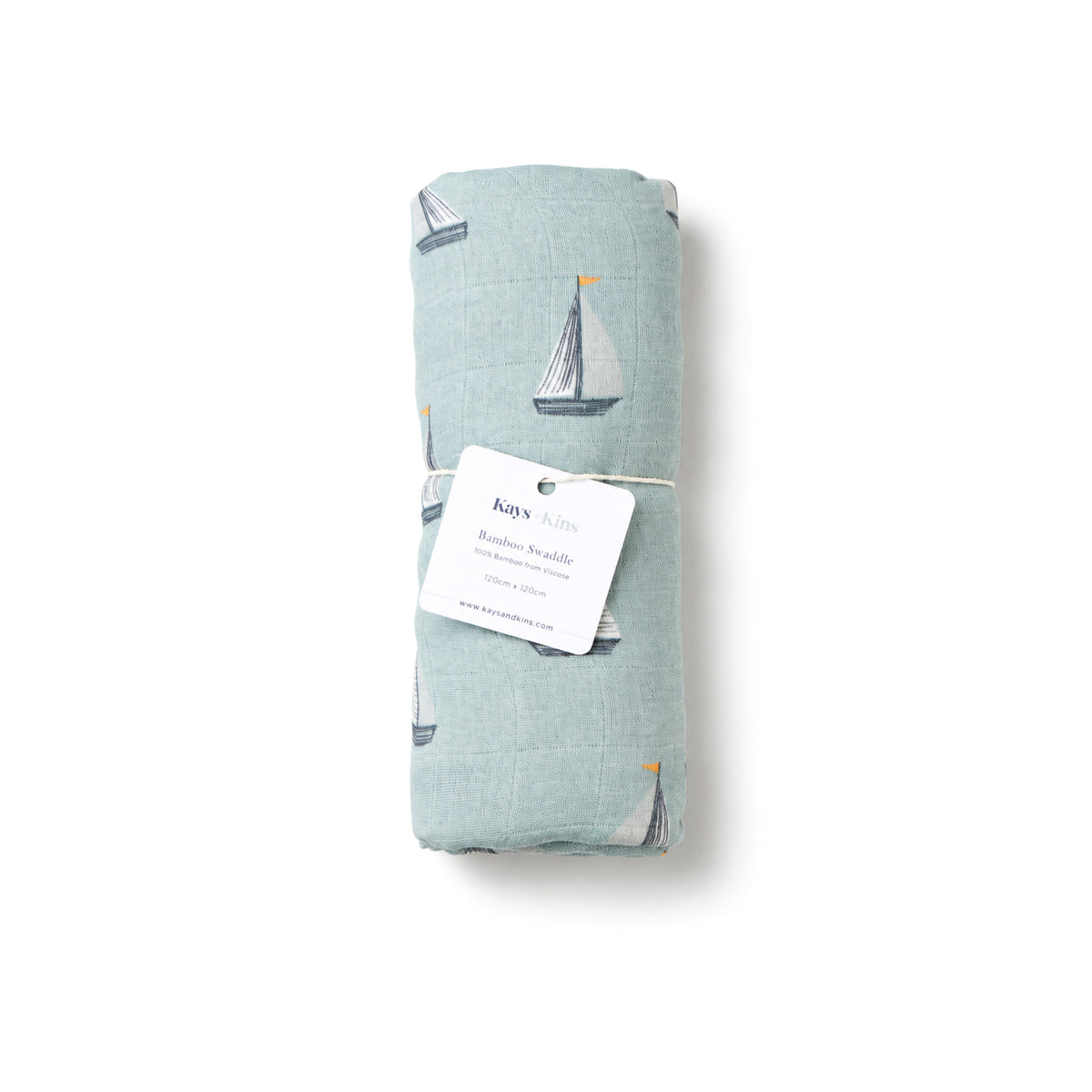 Bamboo Swaddle - Sail Away