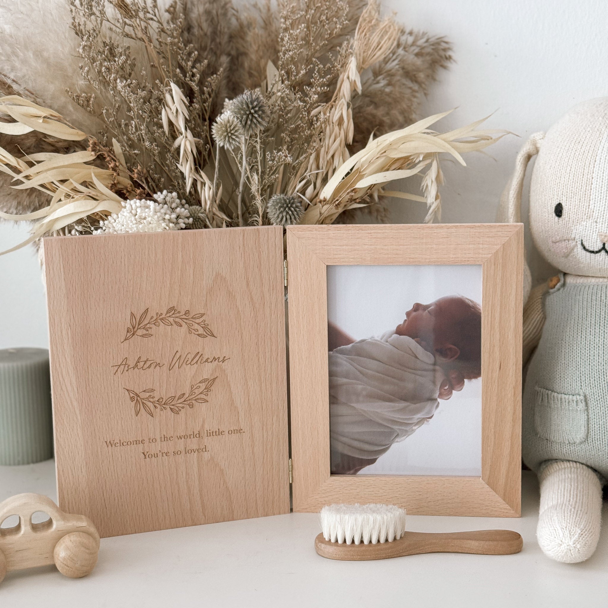 Personalised Wooden Photo Frame