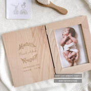 Personalised Wooden Photo Frame