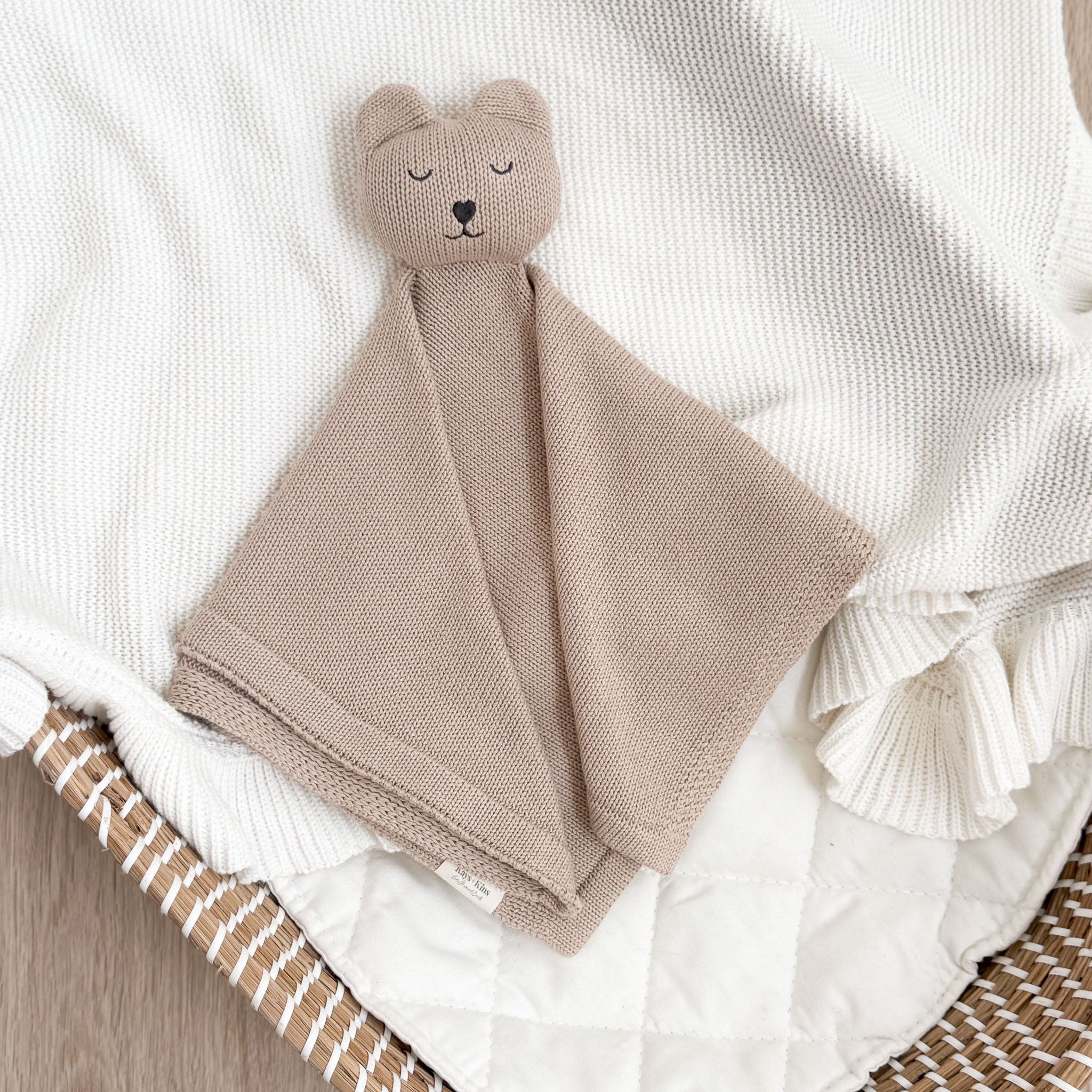 Organic Knit Toy - Cosy Cuby