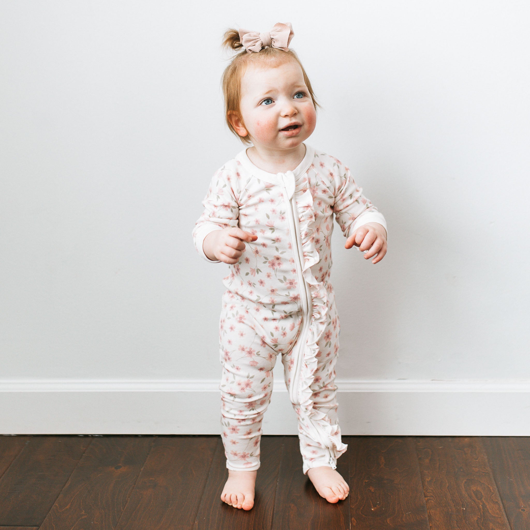 Frilled Growsuit + Headband