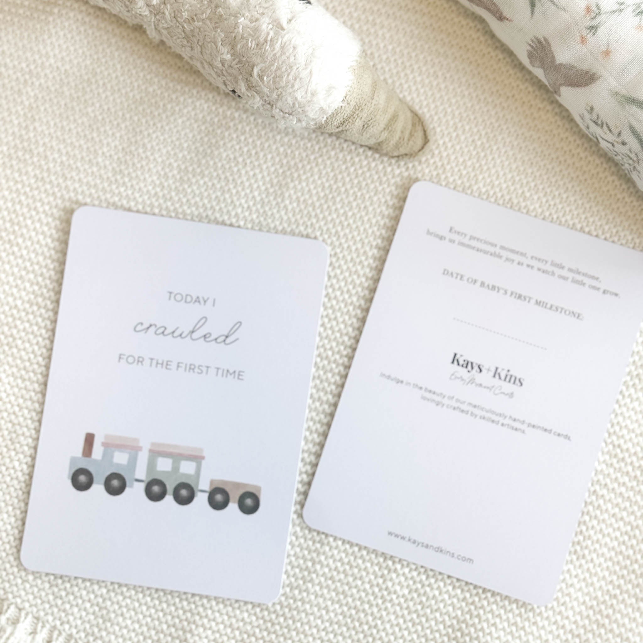 Baby's First Milestone Cards