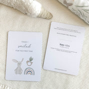Baby's First Milestone Cards