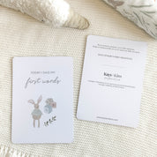 Baby's First Milestone Cards