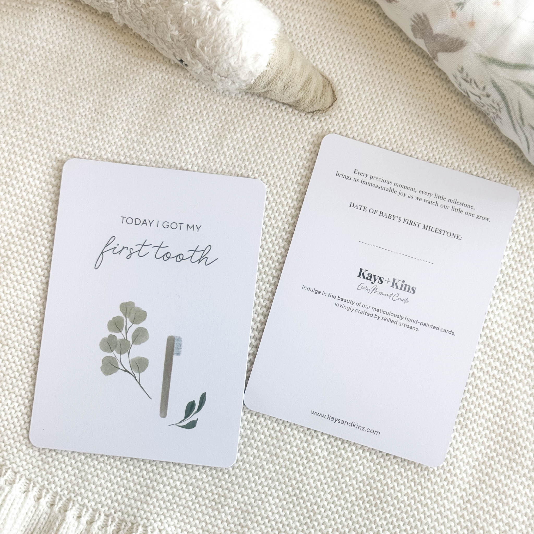 Baby's First Milestone Cards