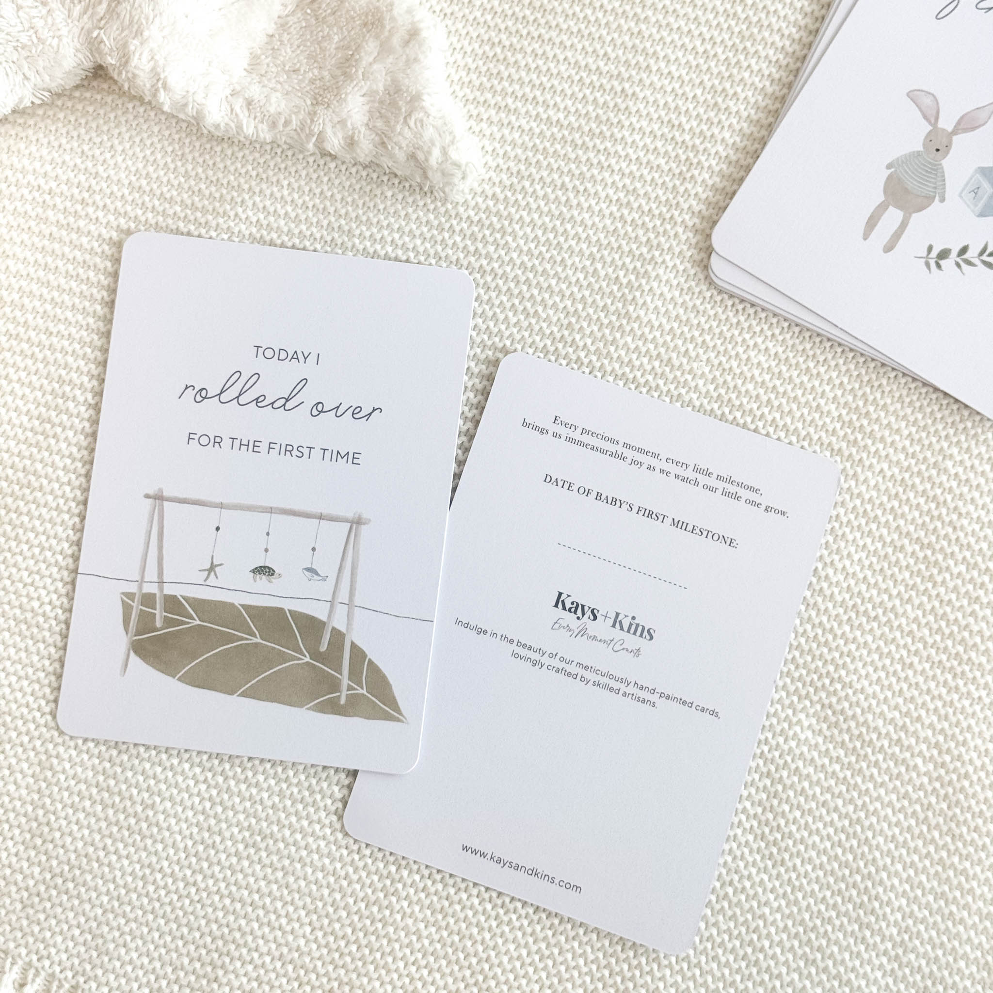 Baby's First Milestone Cards