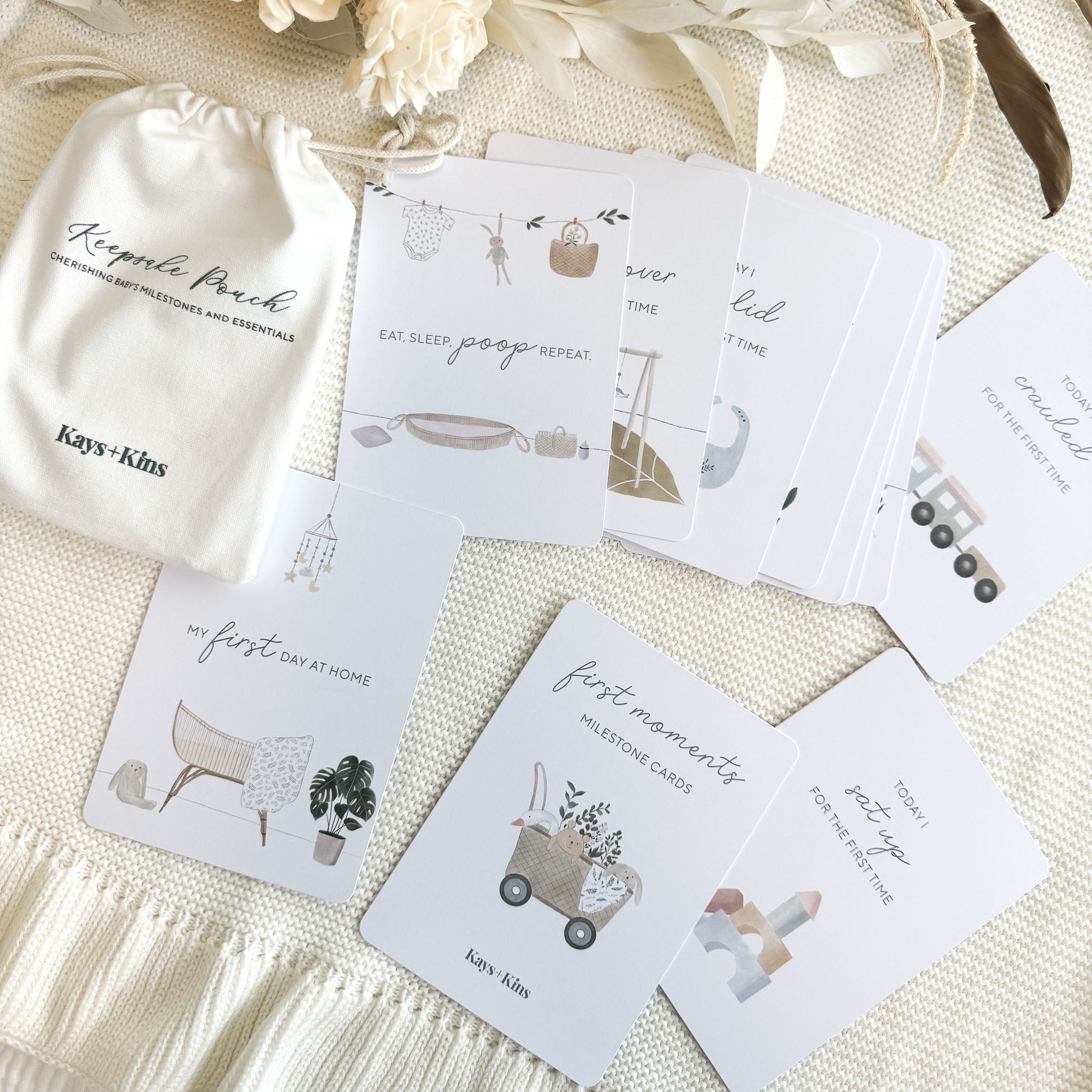 Baby's First Milestone Cards