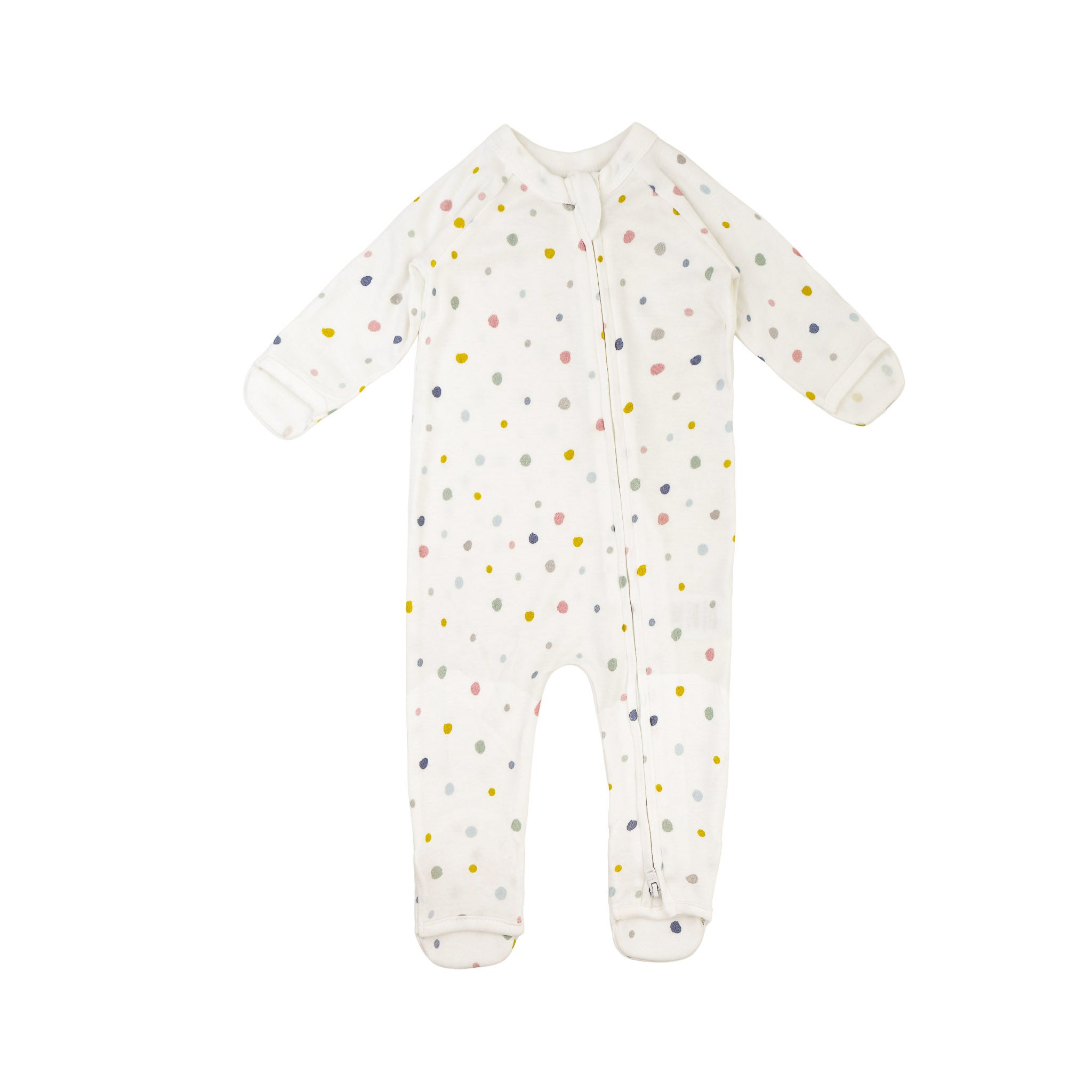Organic Growsuit -Soft Dots