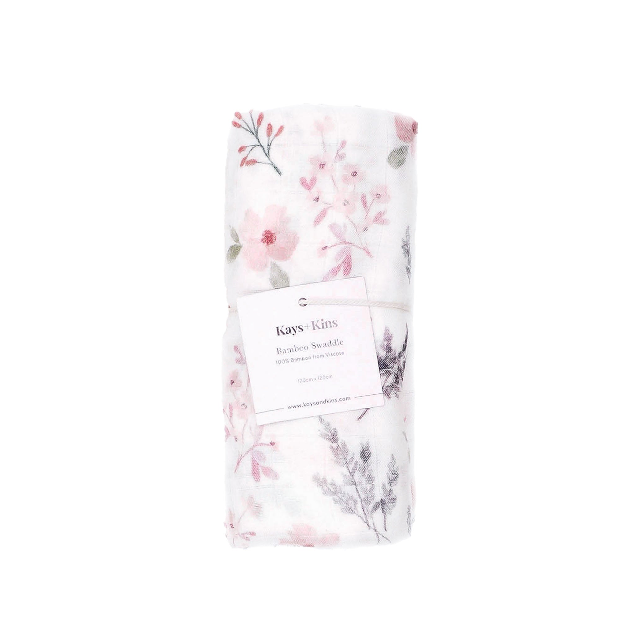 Bamboo Swaddle - Gentle Blossoms