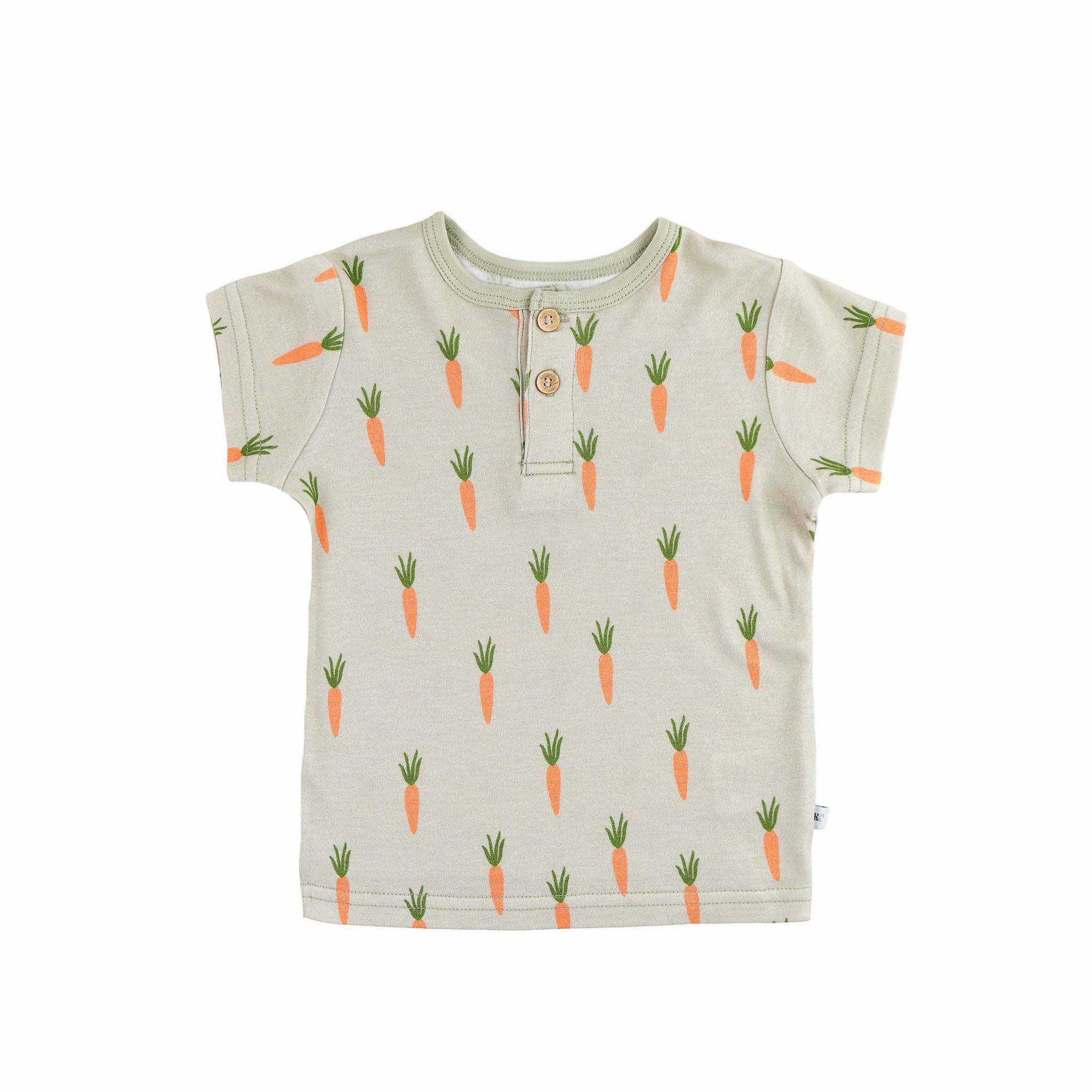 Henley Tee - Carrots
