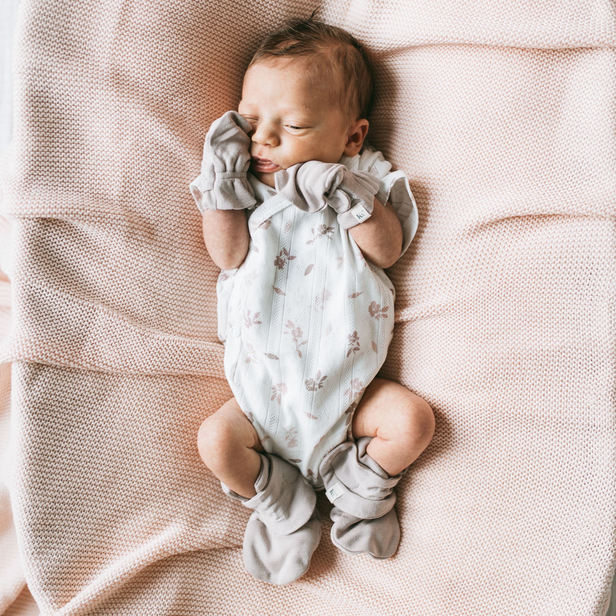 Pointelle Kimono - Roselle