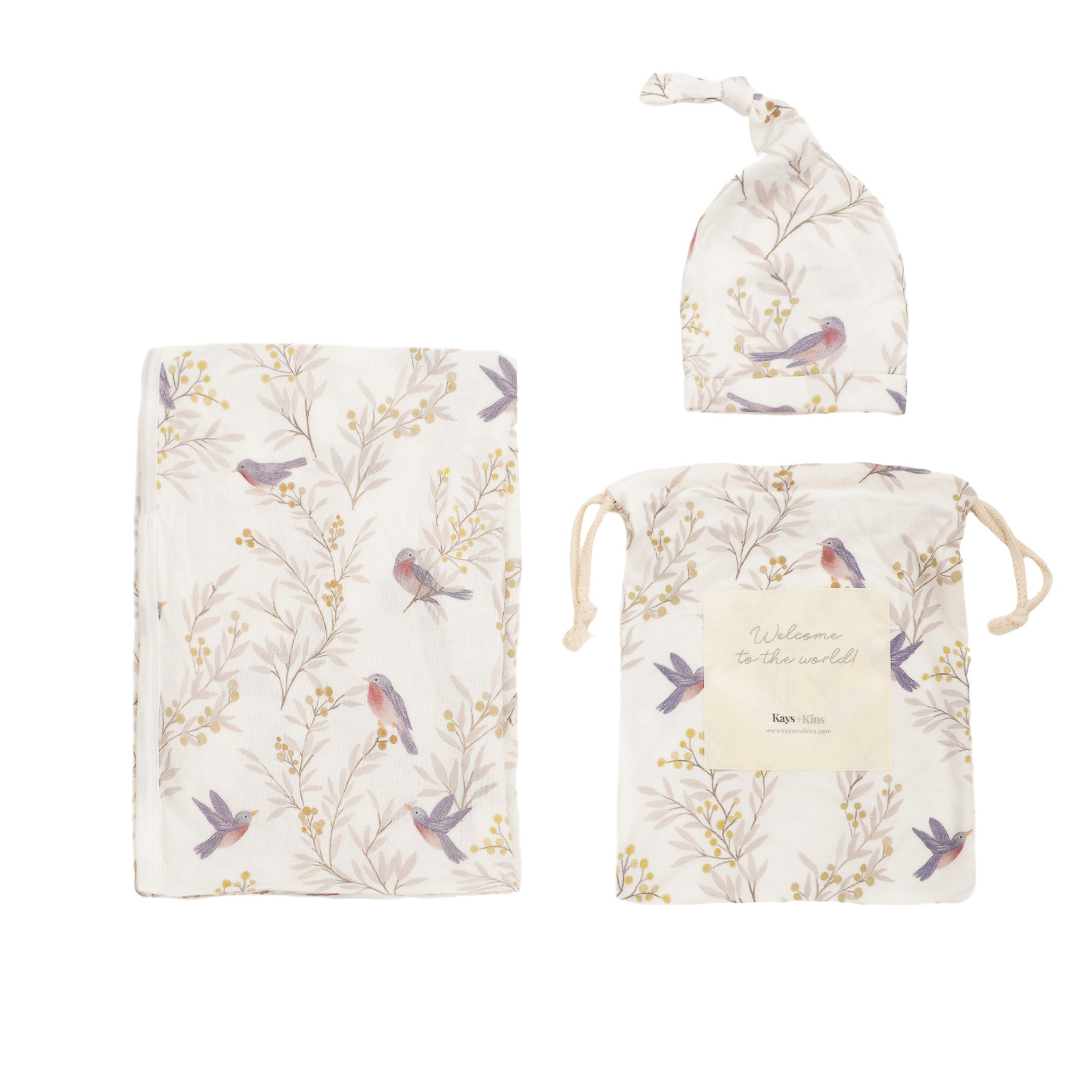 2-Pack Bamboo Luxe Swaddle Sets