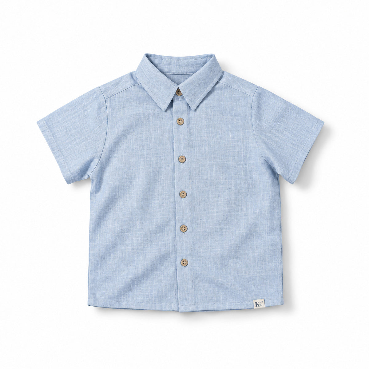 Linen Shirt - Grey Mist