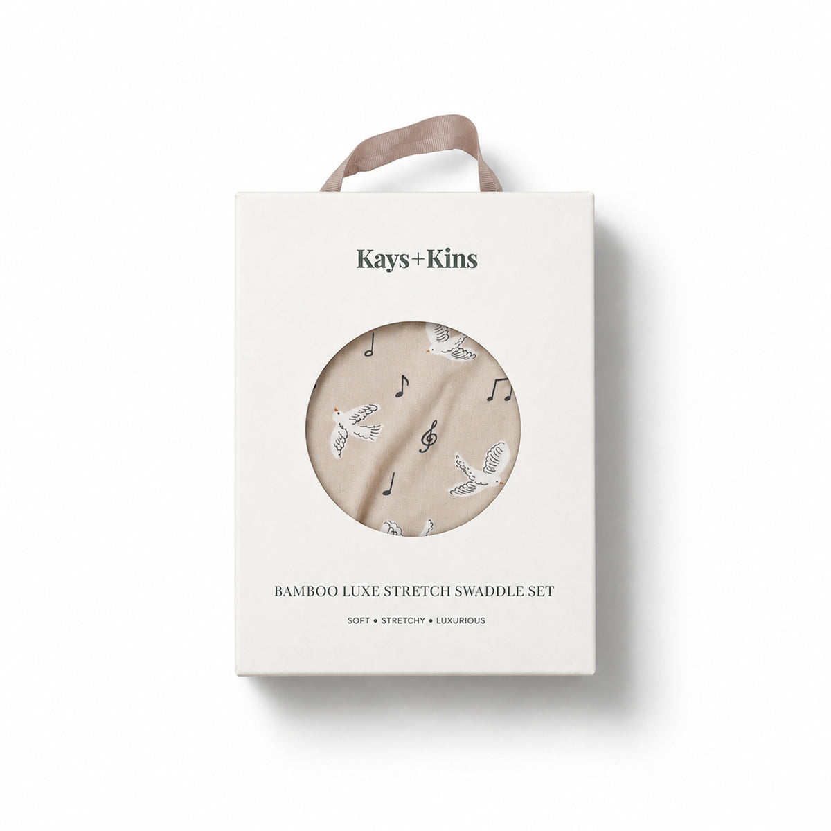 Bamboo Luxe Swaddle Set - Singing Bird