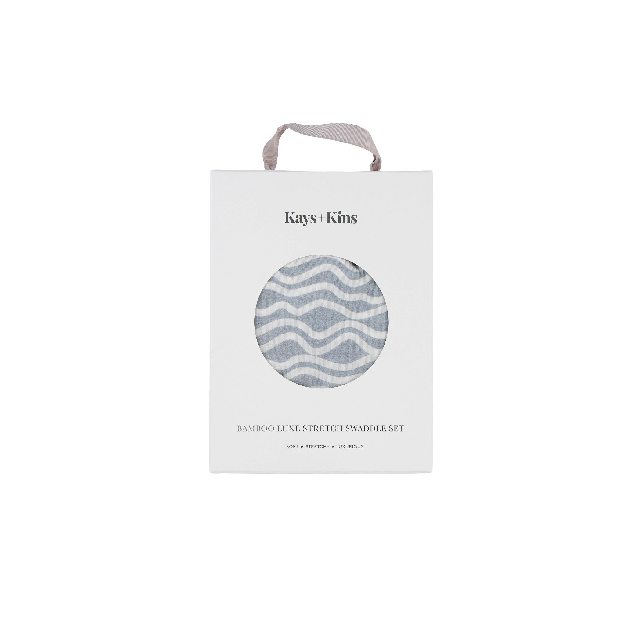 Bamboo Luxe Swaddle Set -Waves