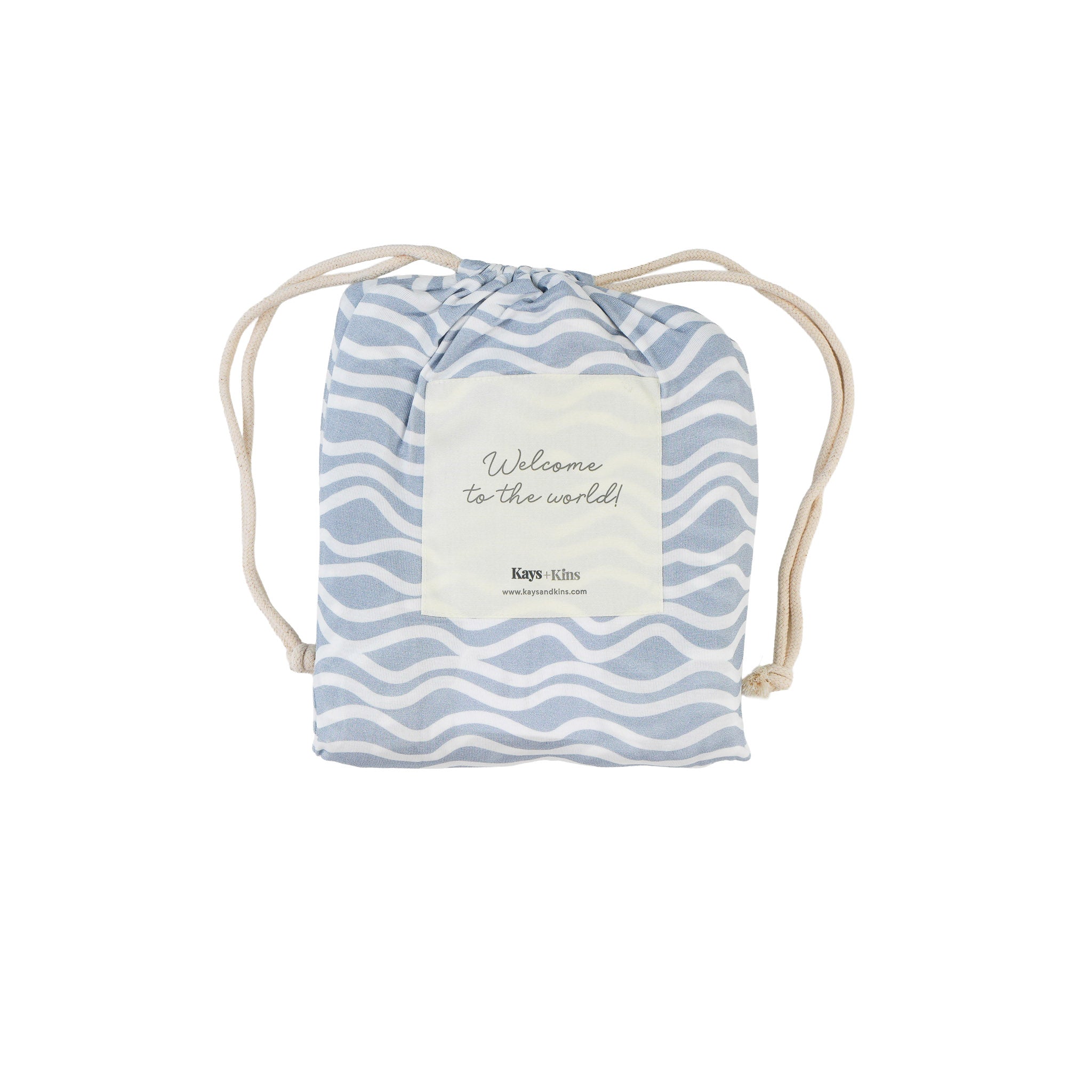 Bamboo Luxe Swaddle Set -Waves