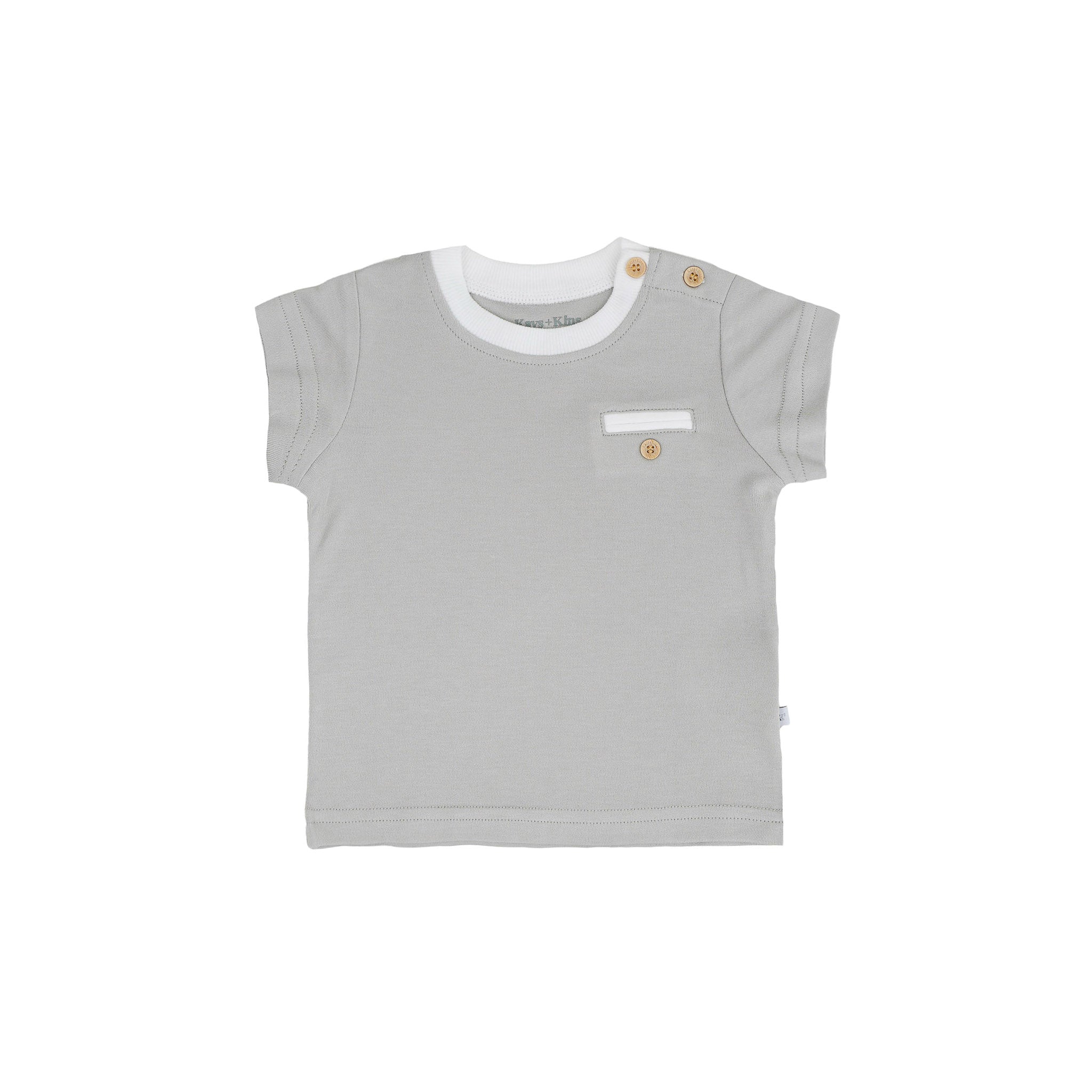 Pocket Tee -Wooly Grey
