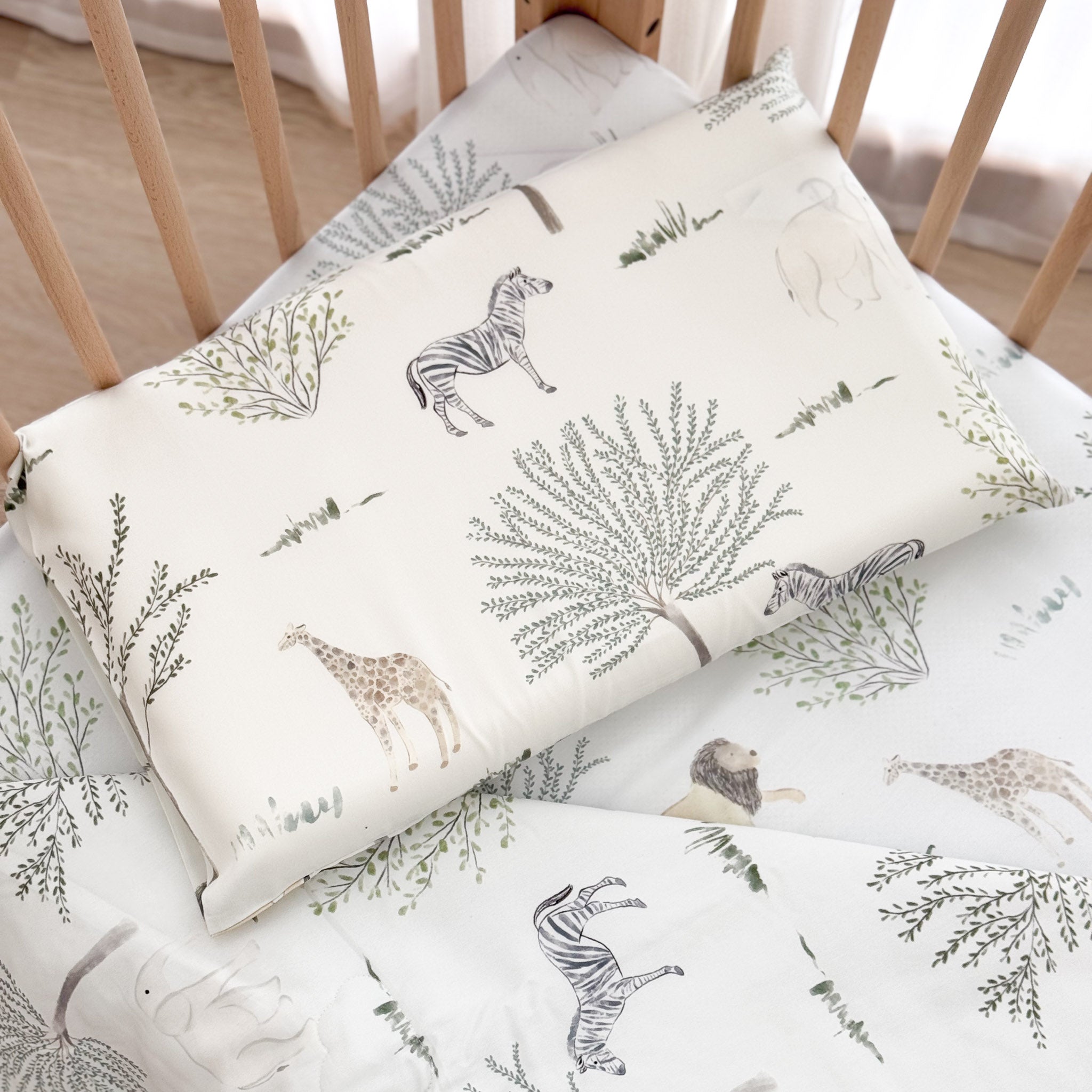 Baby Memory Foam Pillow + Bamboo Pillow Case