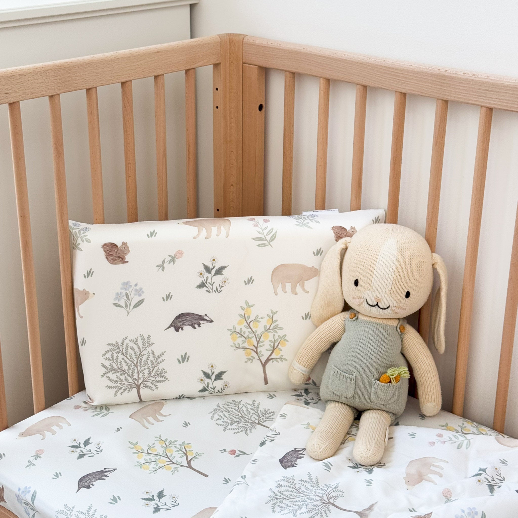 Baby Memory Foam Pillow + Bamboo Pillow Case