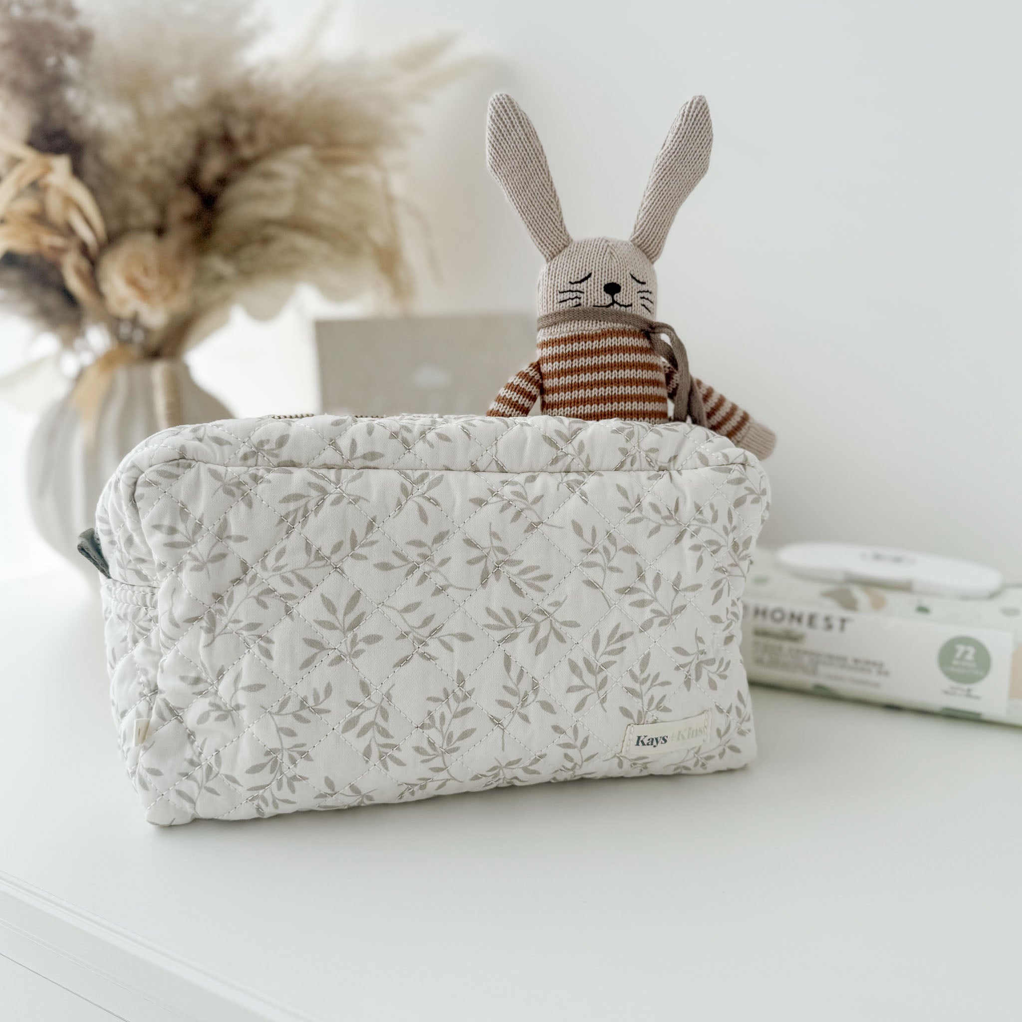 Toiletry Pouch - Eden Leaves