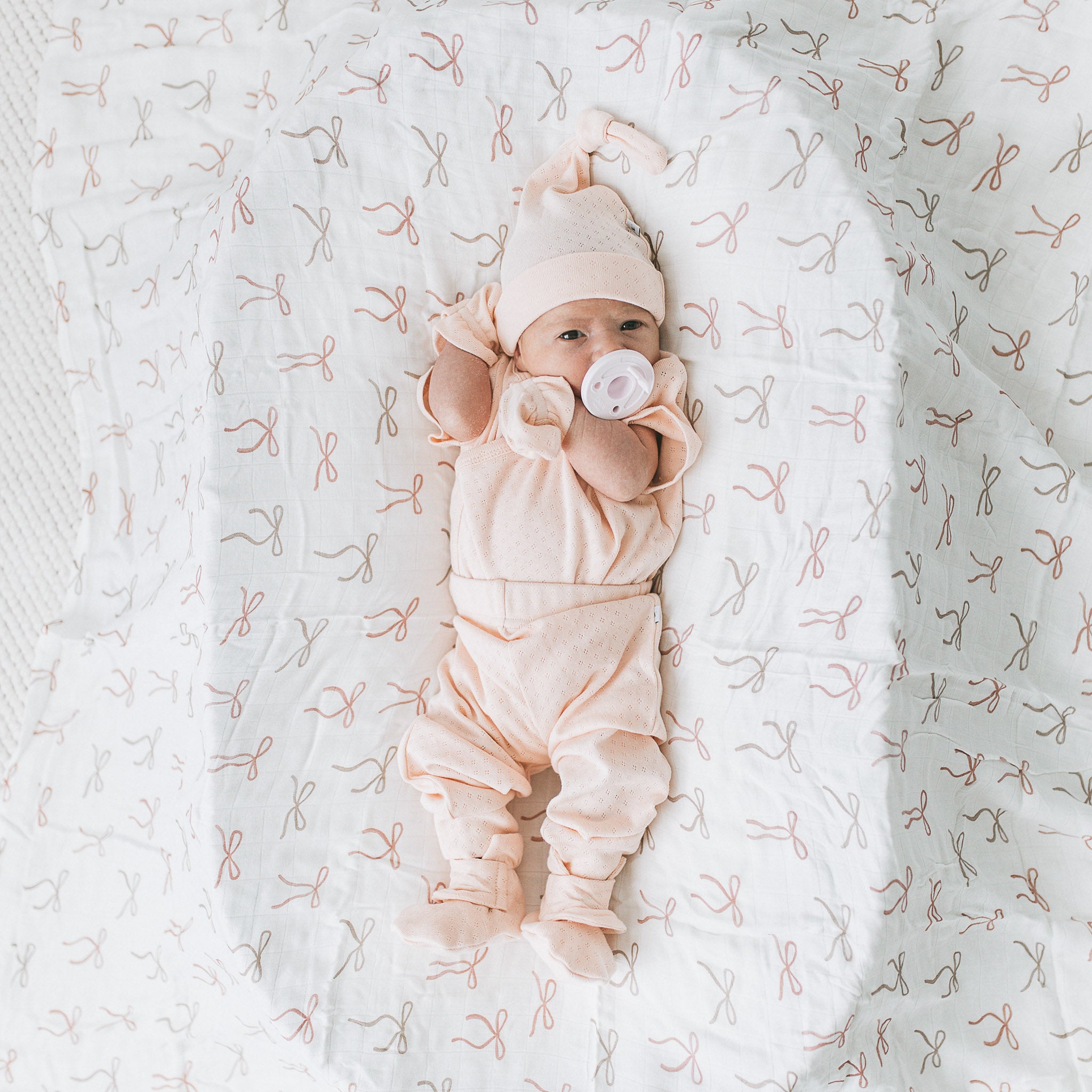 Bamboo Swaddle - Ribbons