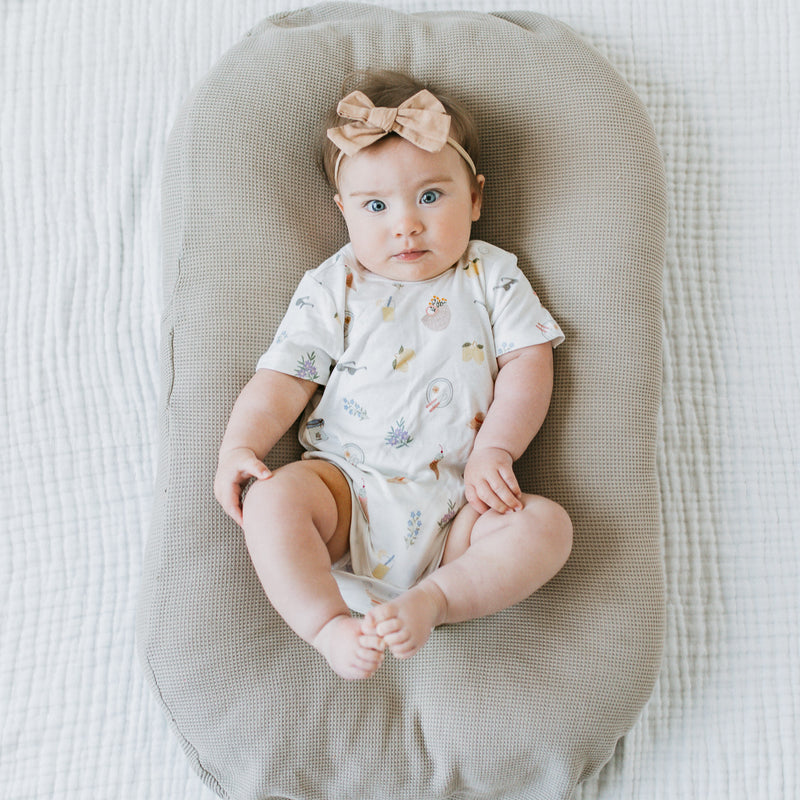 Short Sleeve Bodysuit - Picnic