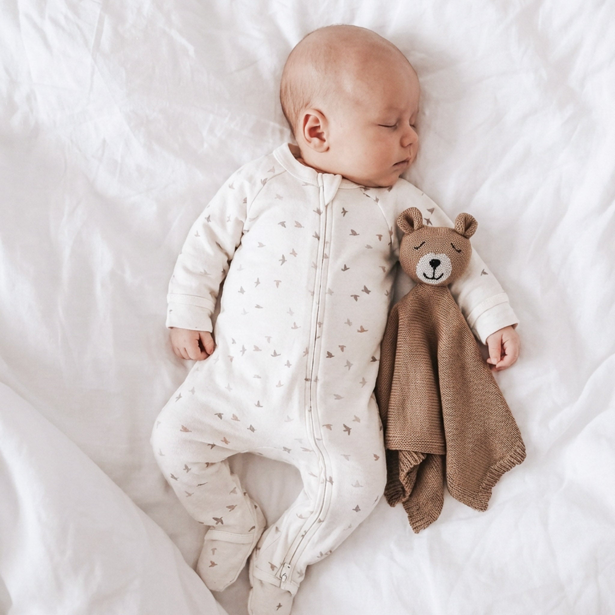 Organic Knit Toy - Sunny Bear