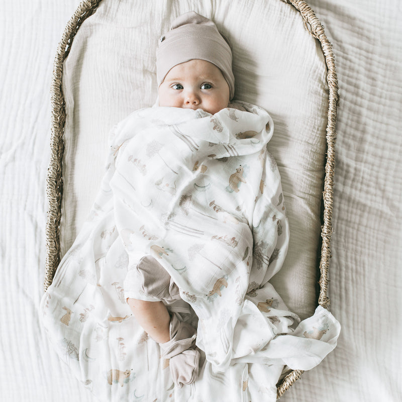 Bamboo Swaddle - Moonlit Whimsy