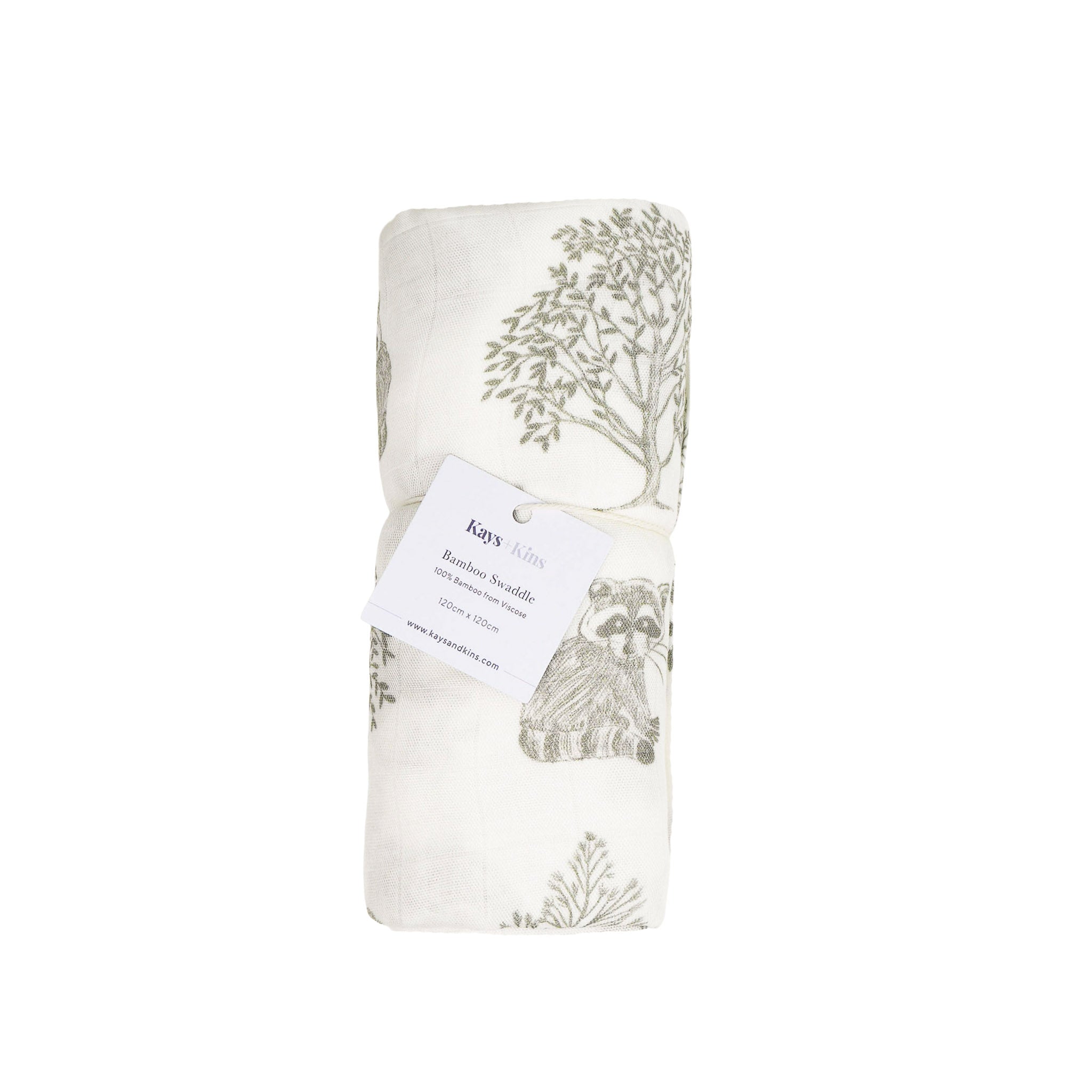Bamboo Swaddle - Woodland