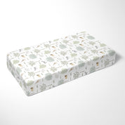 Bamboo Crib Sheet - Safari Wonders