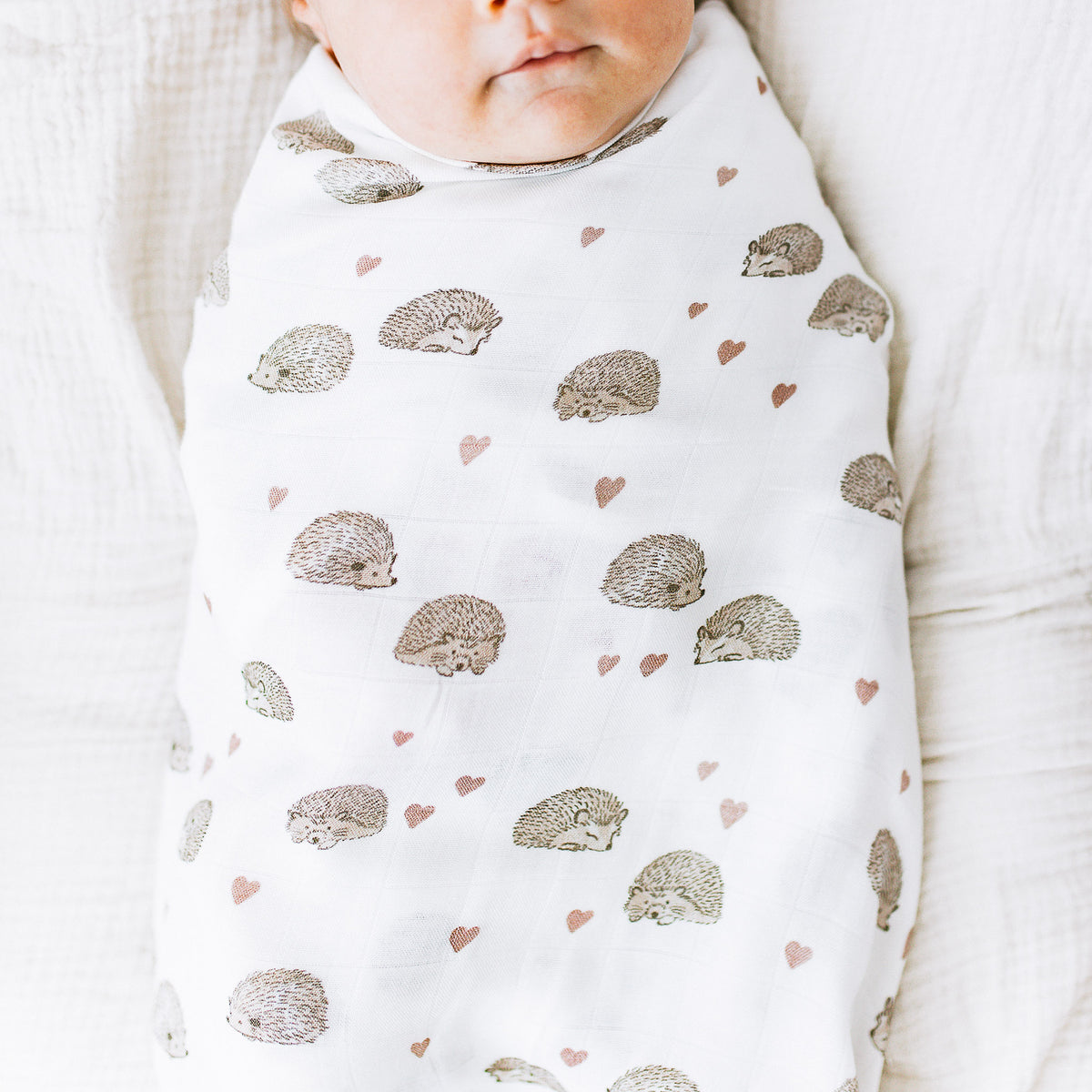Bamboo Swaddle - Hedgehog