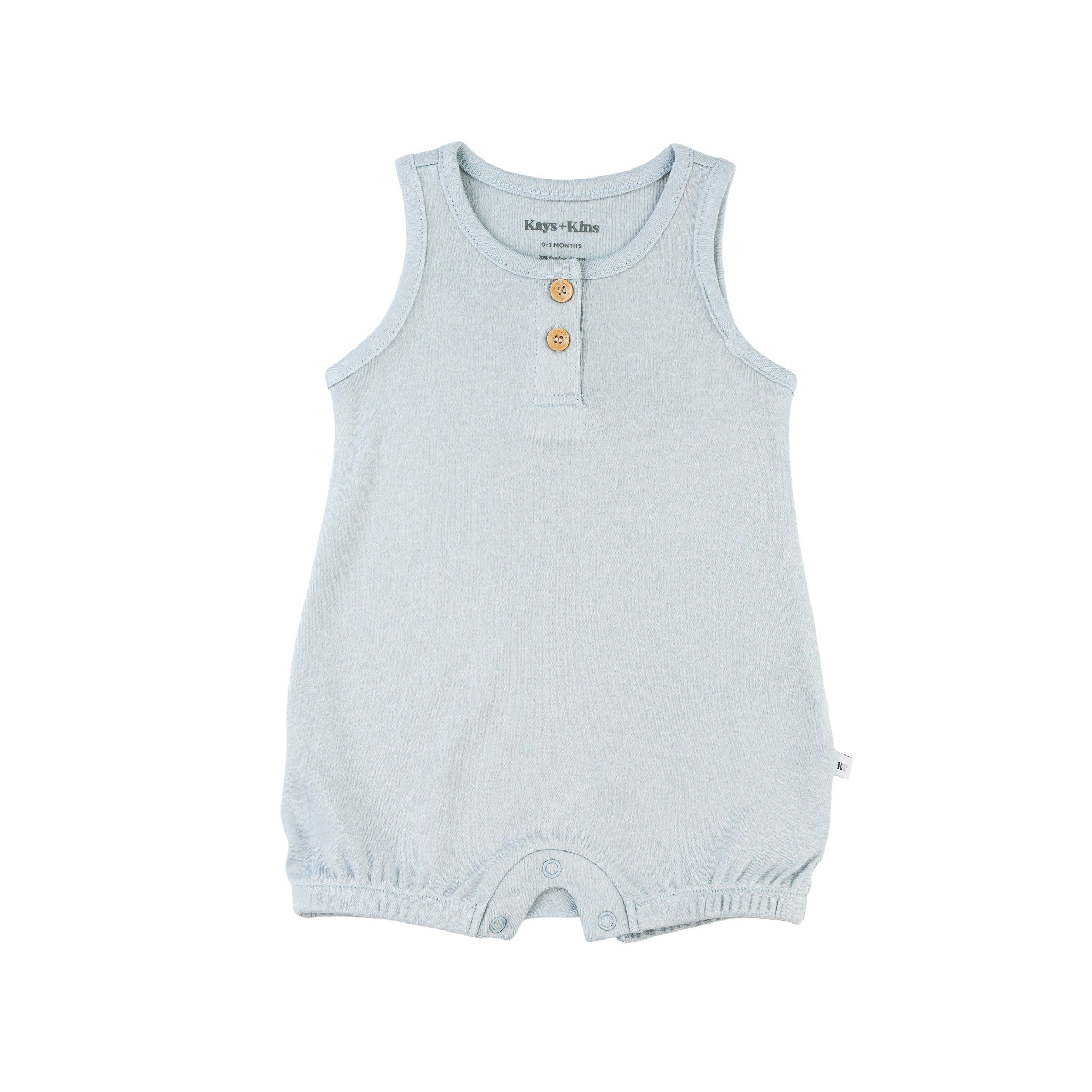 Tank Bodysuit - Stoneblue