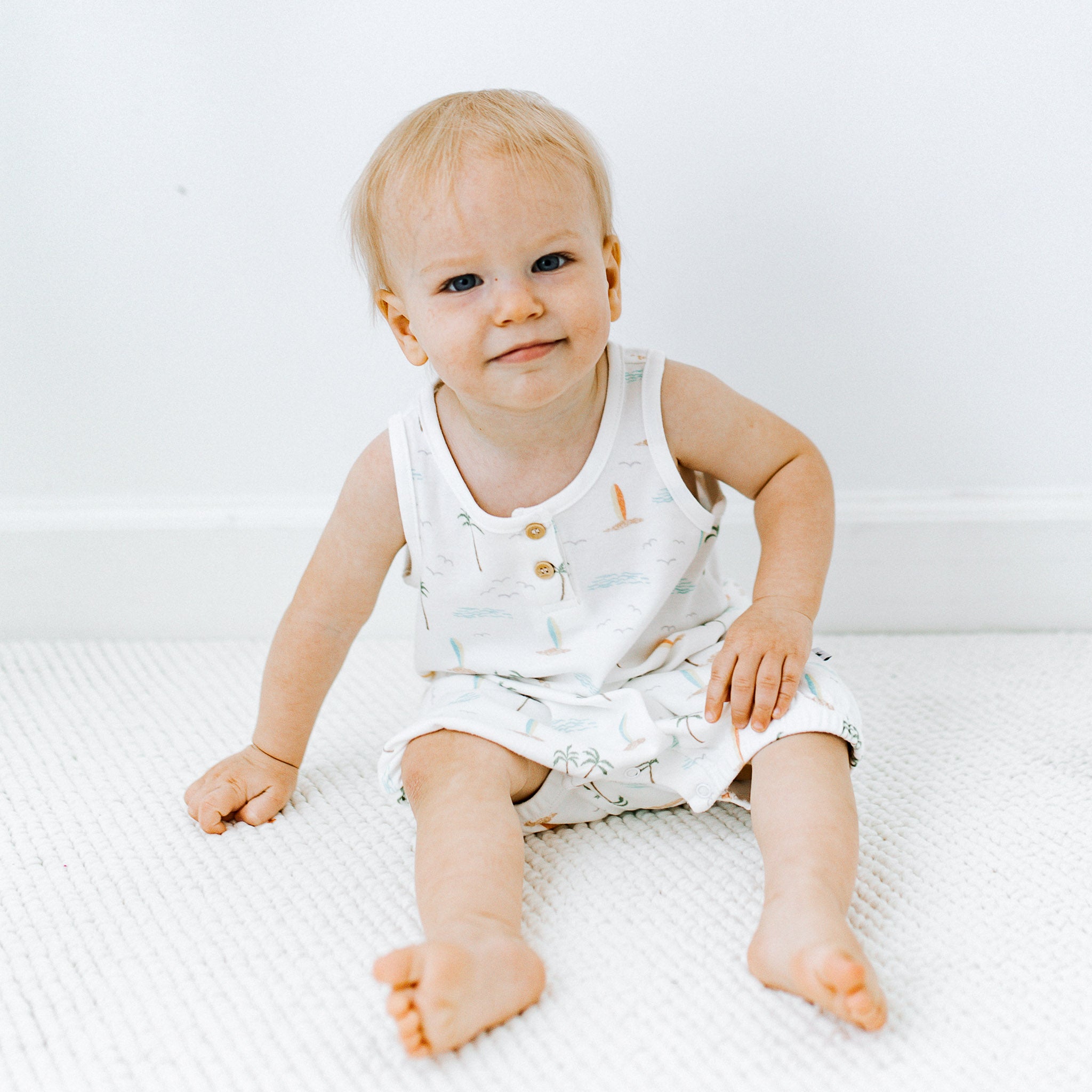 Tank Bodysuit - Surf Side
