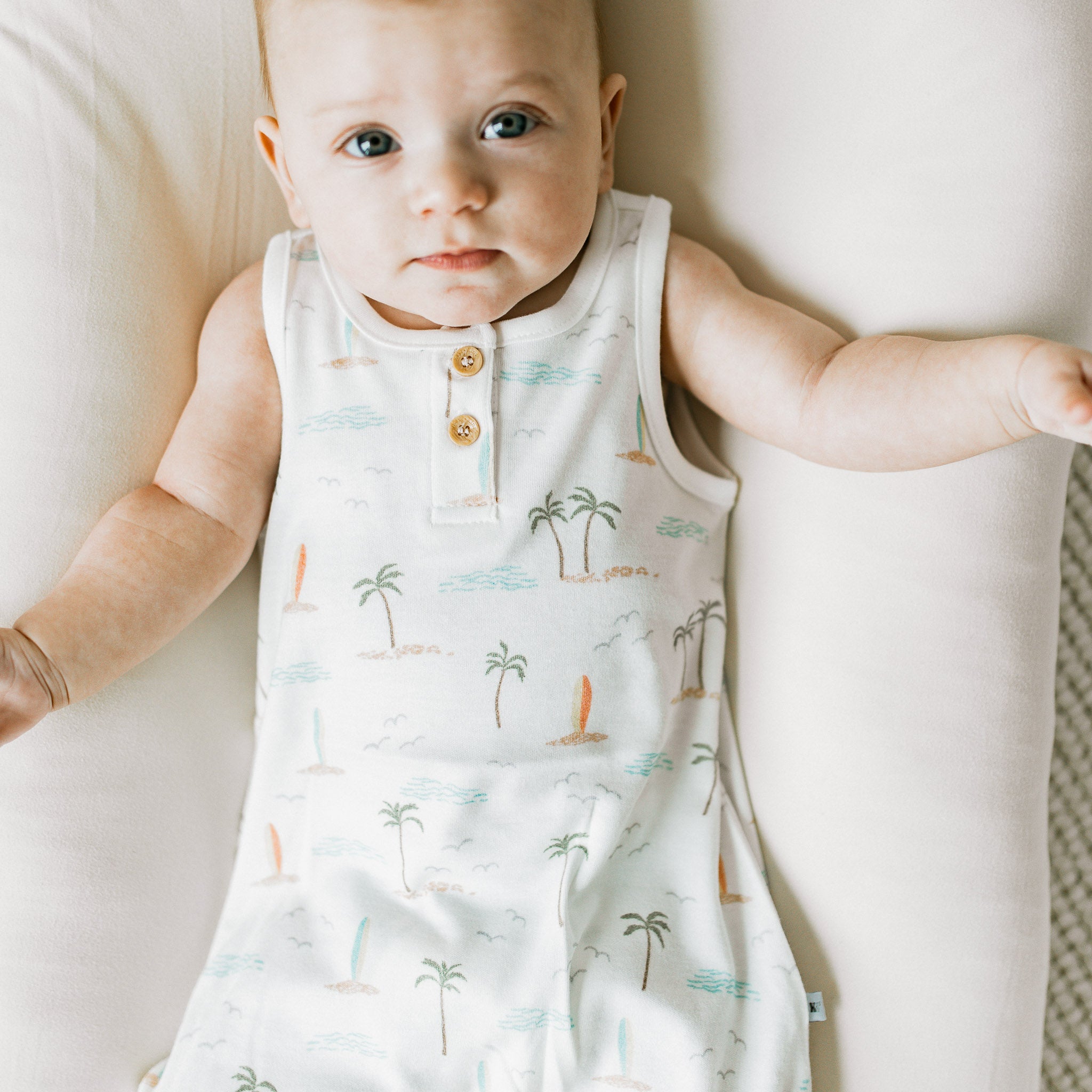 Tank Bodysuit - Surf Side
