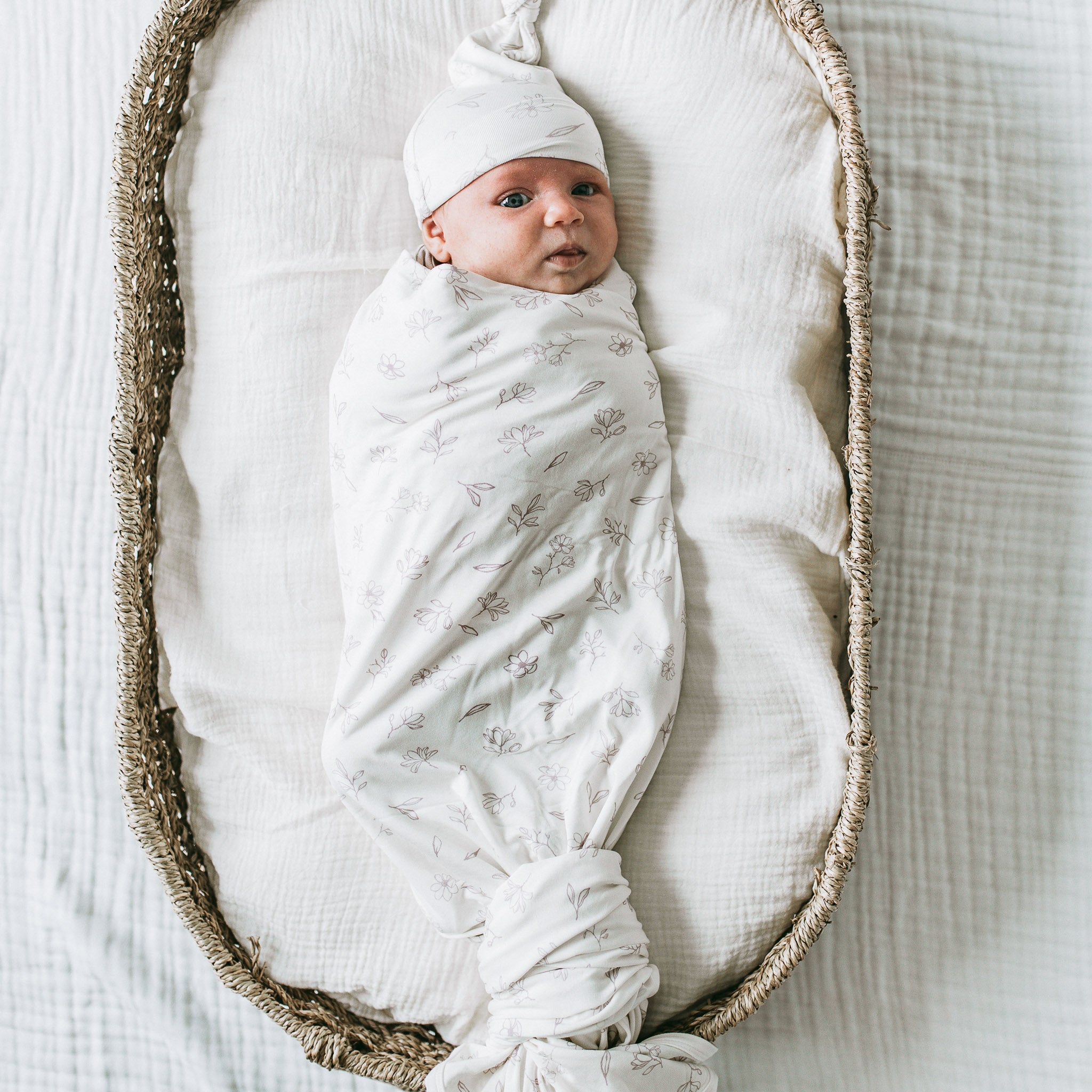 Bamboo Luxe Swaddle Set - Veloura Mist