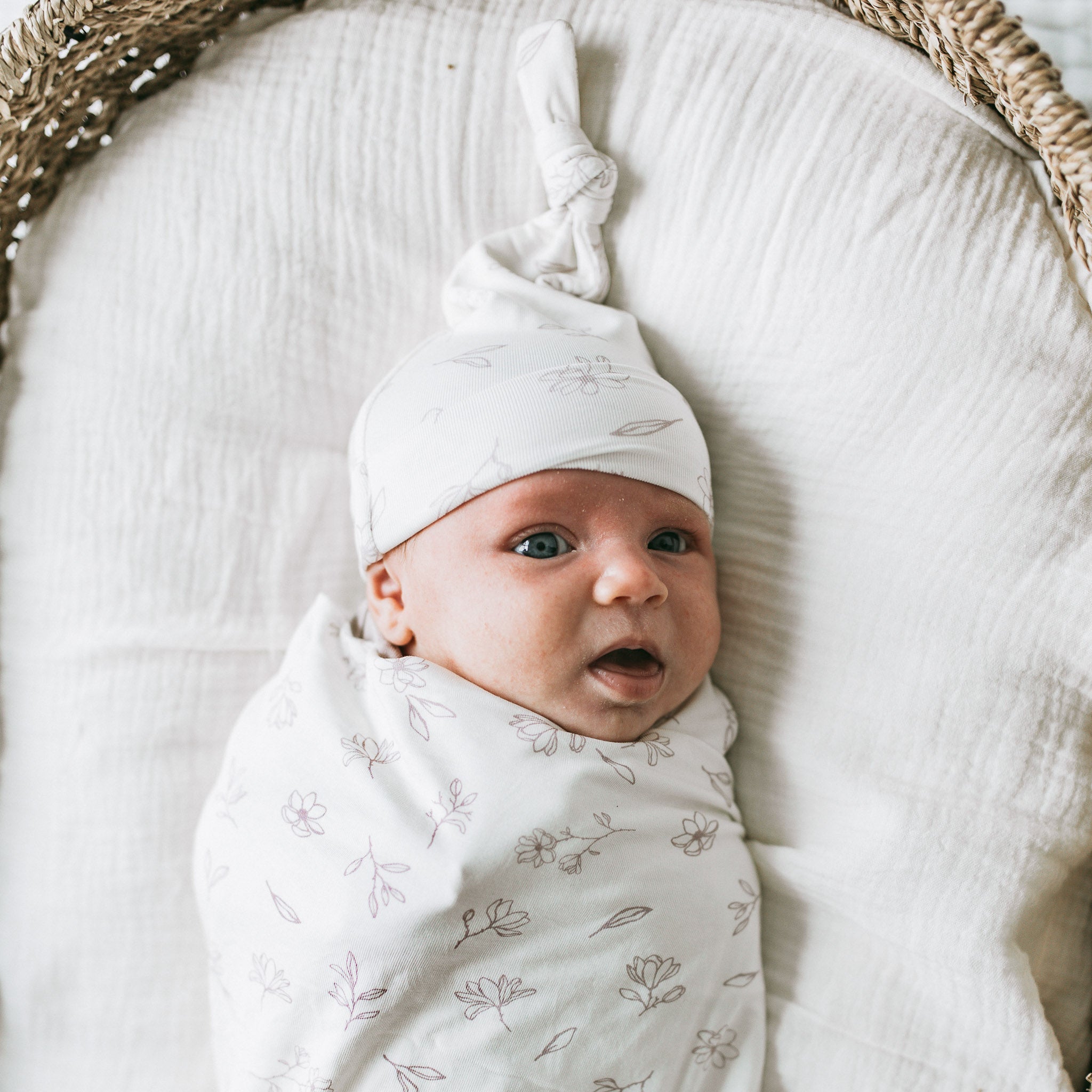 Bamboo Luxe Swaddle Set - Veloura Mist