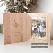 Personalised Wooden Photo Frame