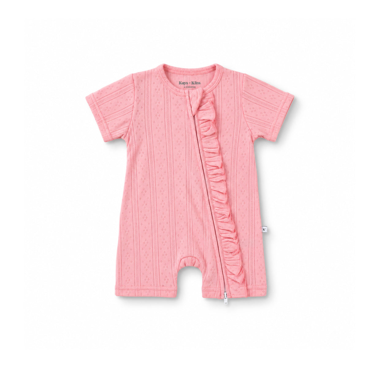 Frilled Zipsuit - Bloom