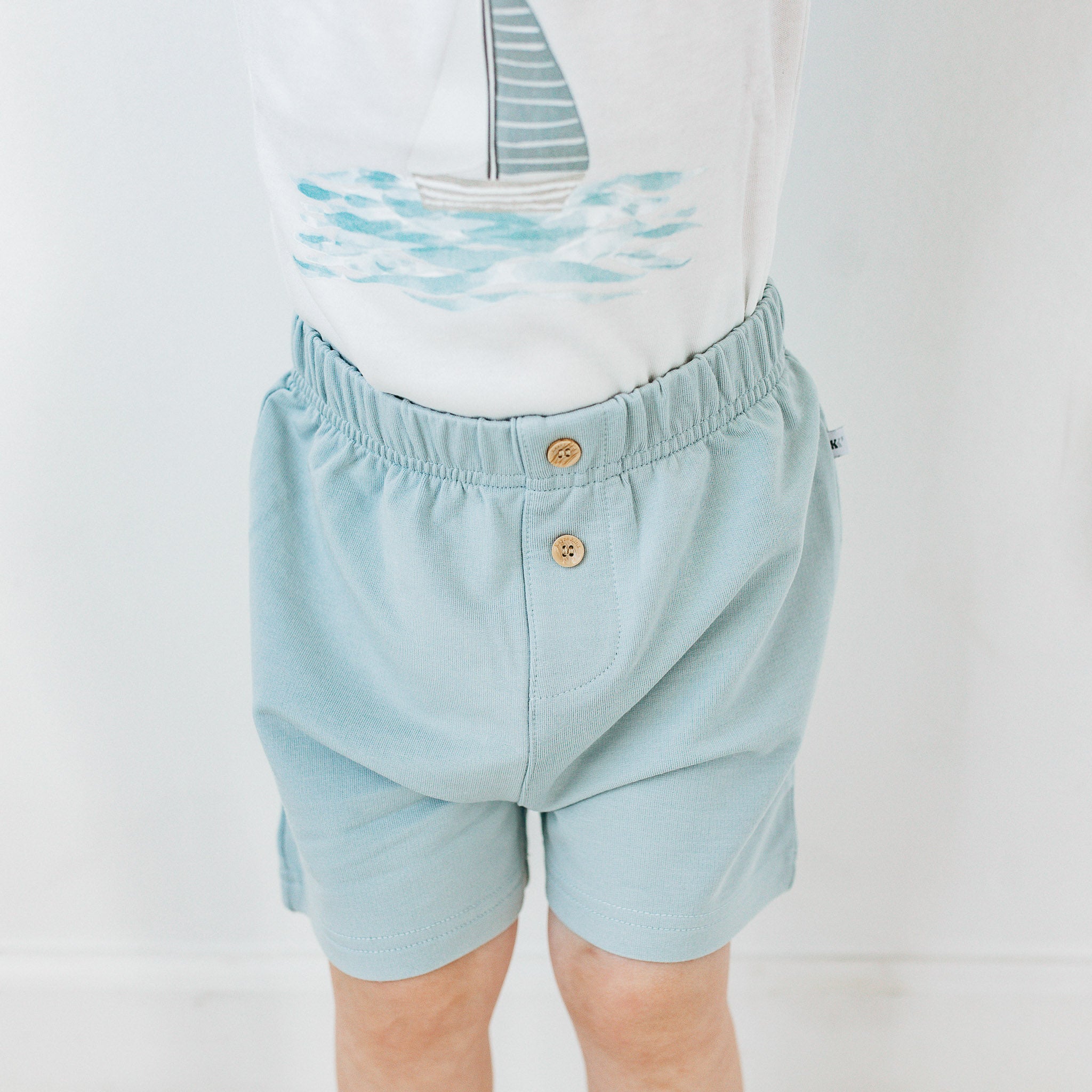 Bermuda Shorts - Stone Blue