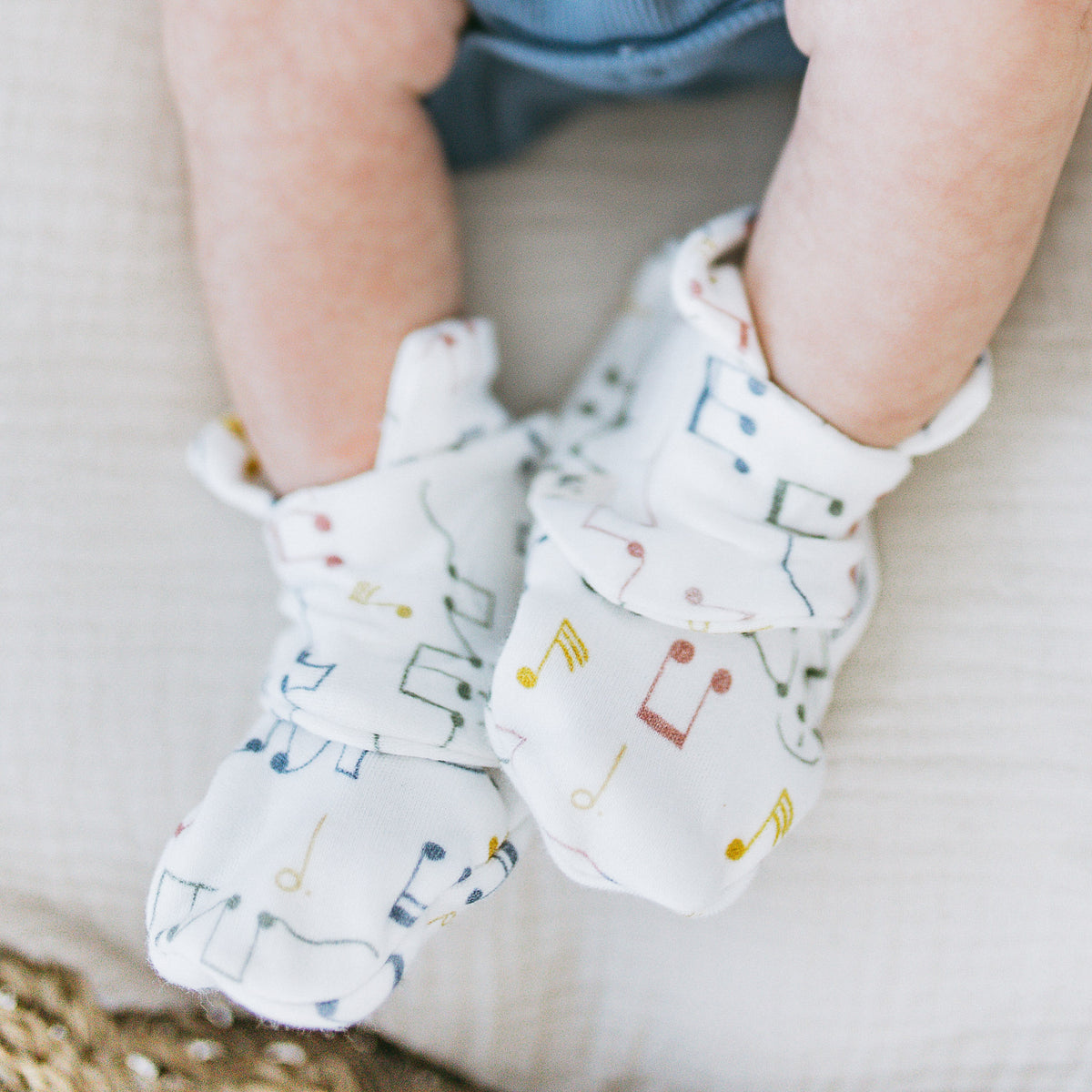 Mitts + Booties - Gentle Notes