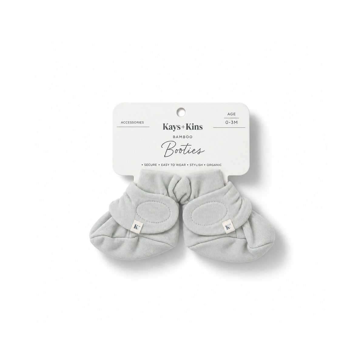 Booties - Sky Grey