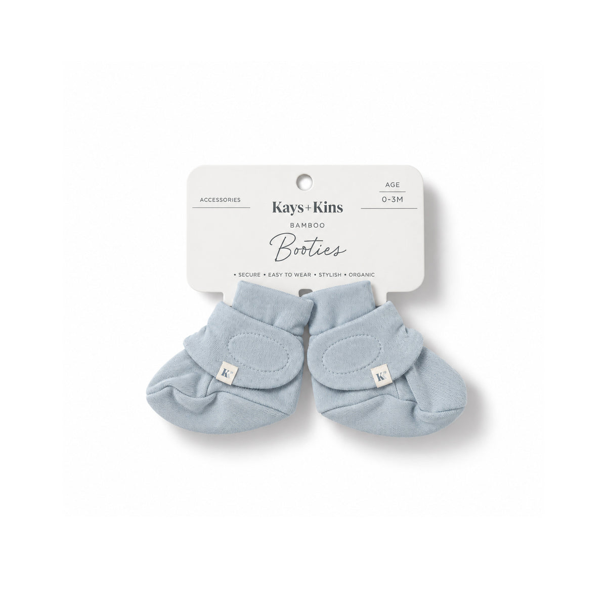 Booties - Stone Blue