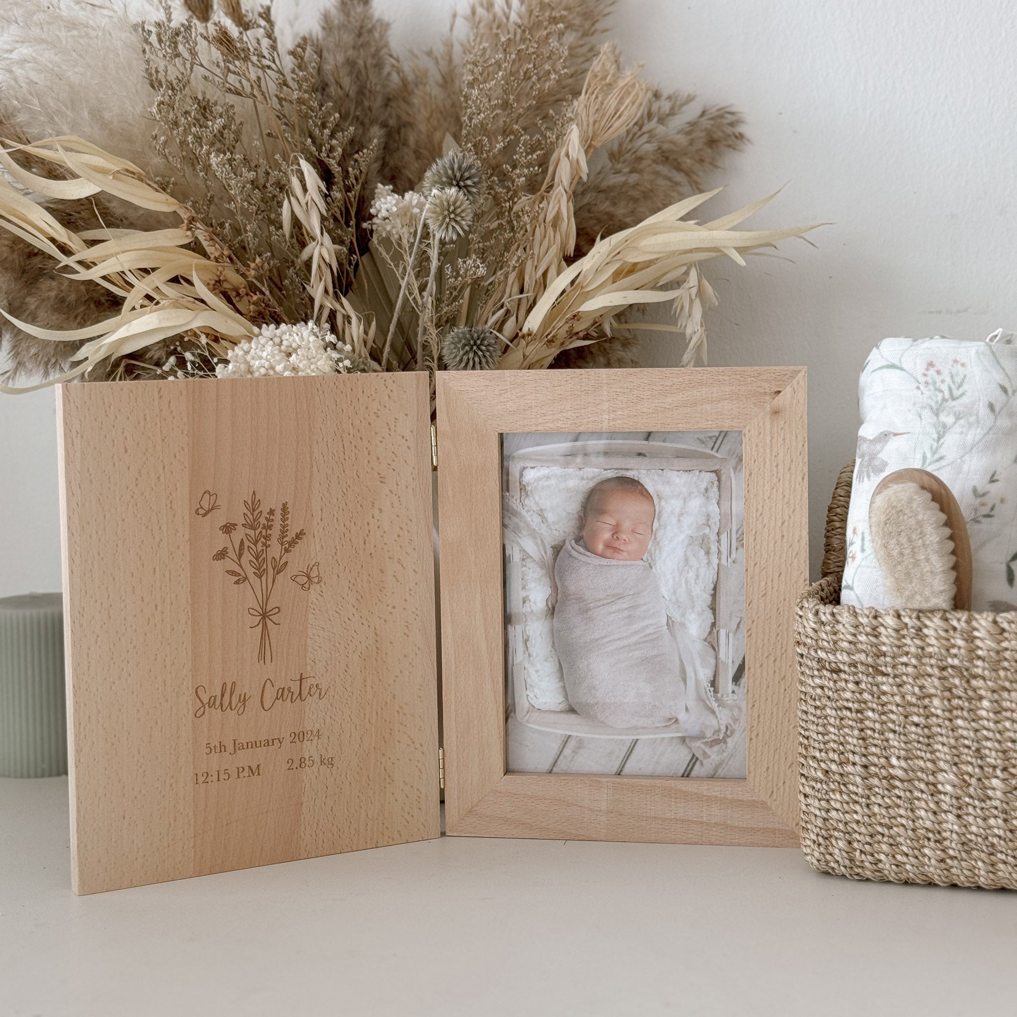 Personalised Wooden Photo Frame
