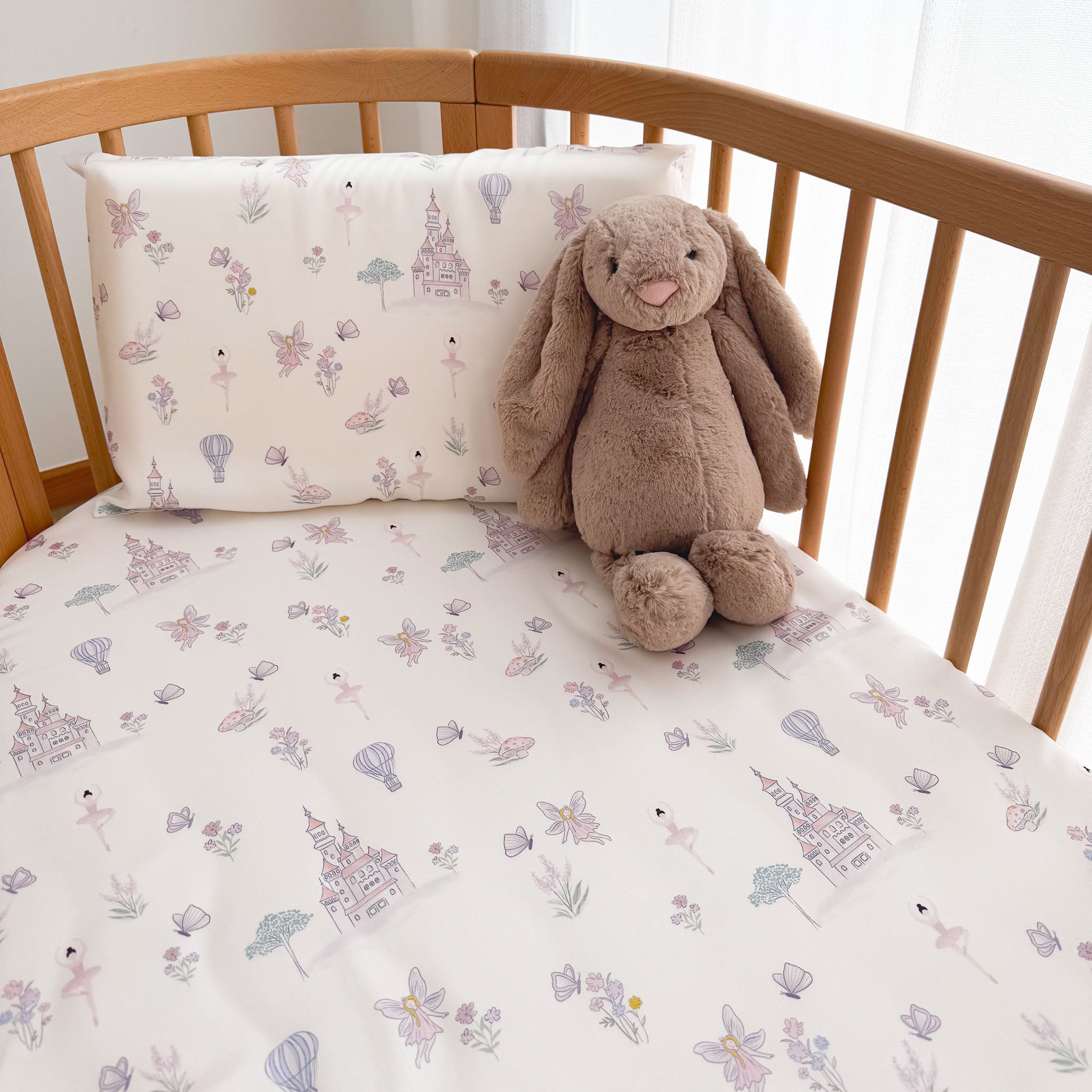 Bamboo Crib Sheet - Fairy Land