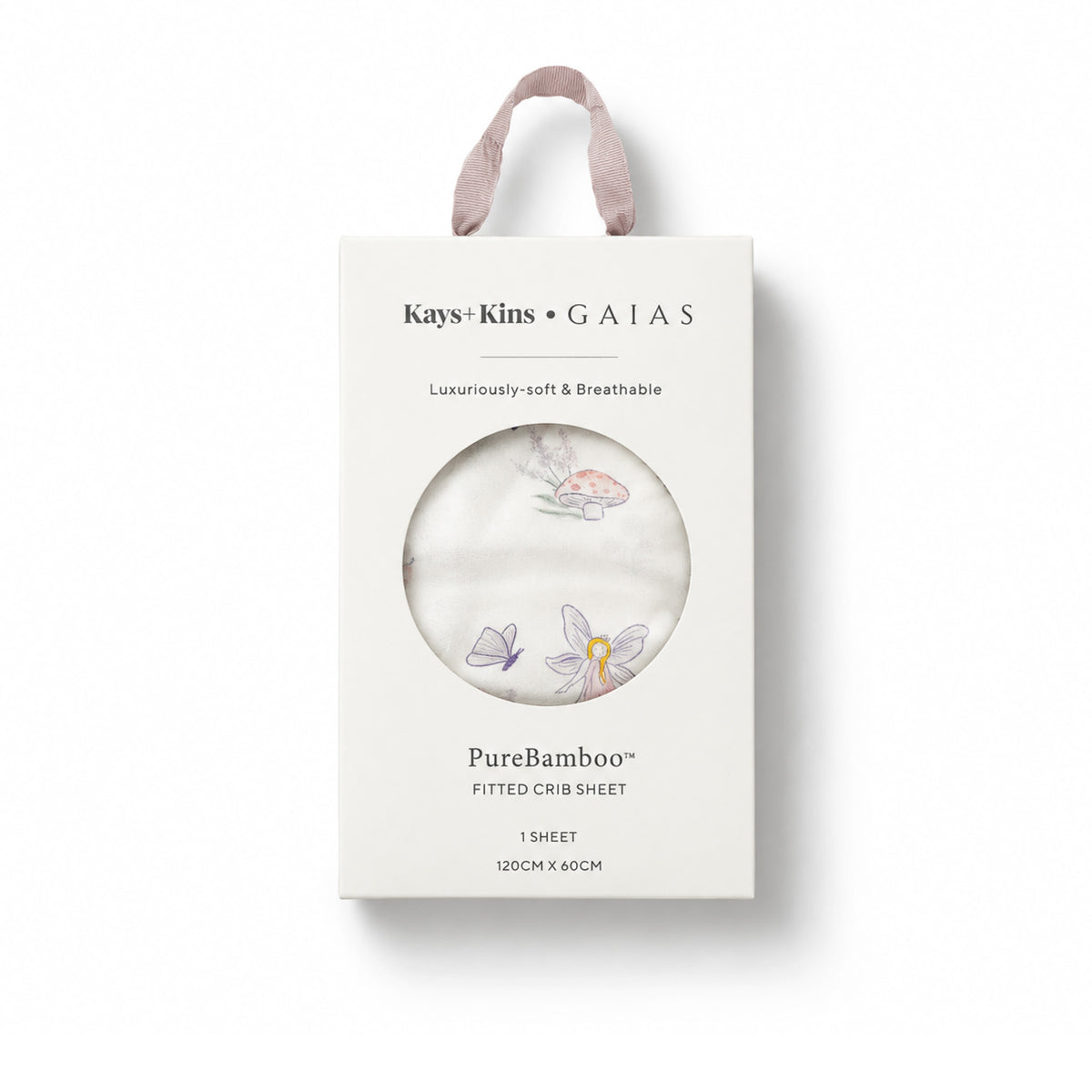 Bamboo Crib Sheet - Fairy Land